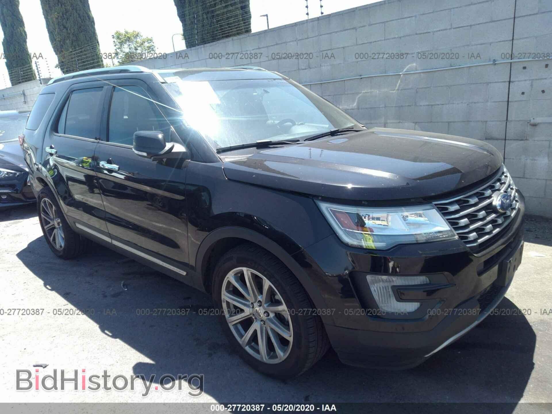 Фотография 1FM5K7F81HGB81517 - FORD EXPLORER 2017