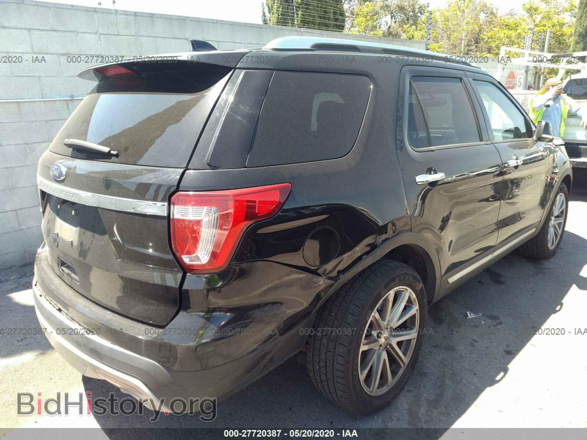 2017 FORD EXPLORER - VIN: 1FM5K7F81HGB81517 - Фото 4