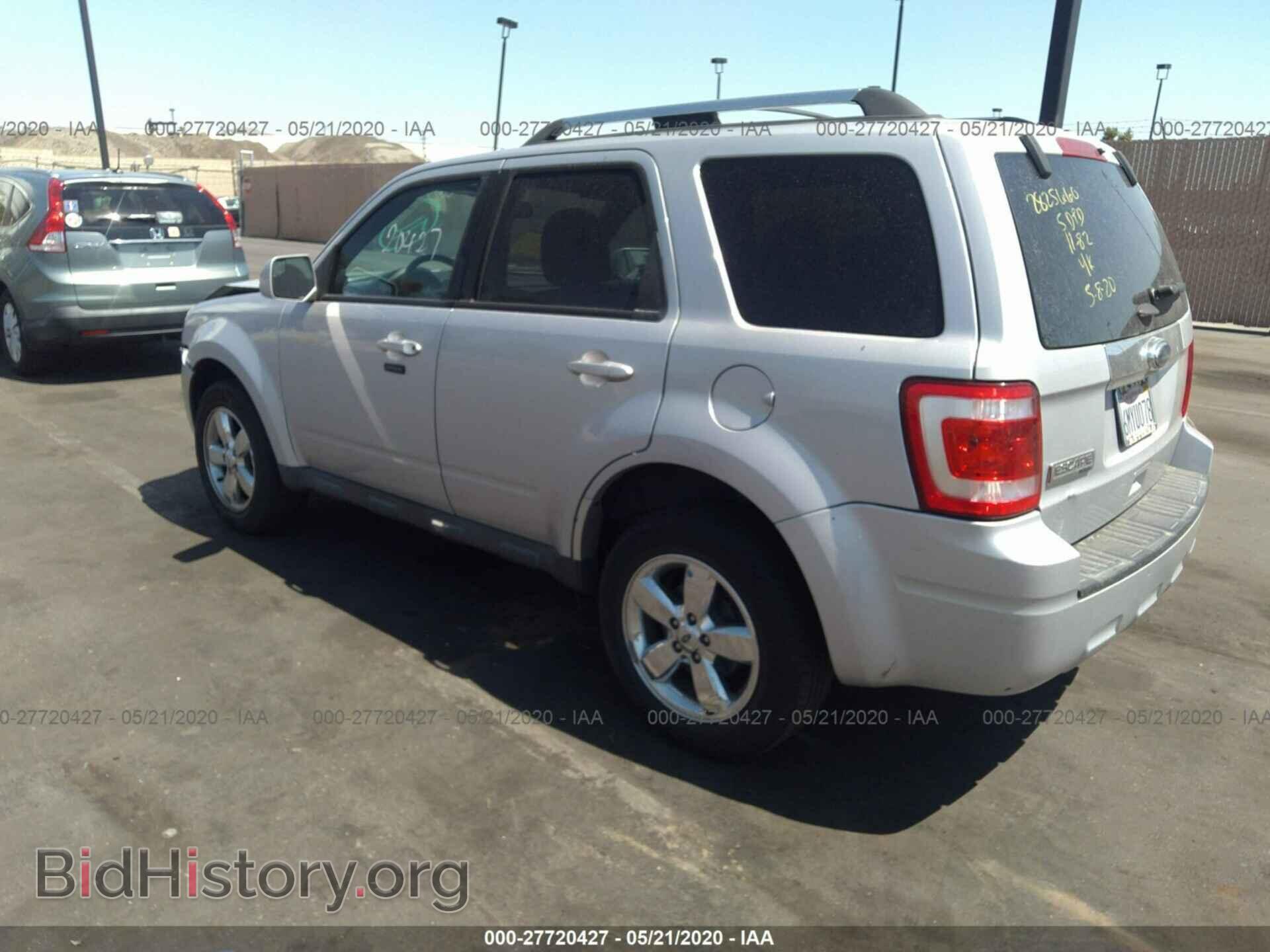 2011 FORD ESCAPE - VIN: 1FMCU0E78BKC52007 - Photo 3