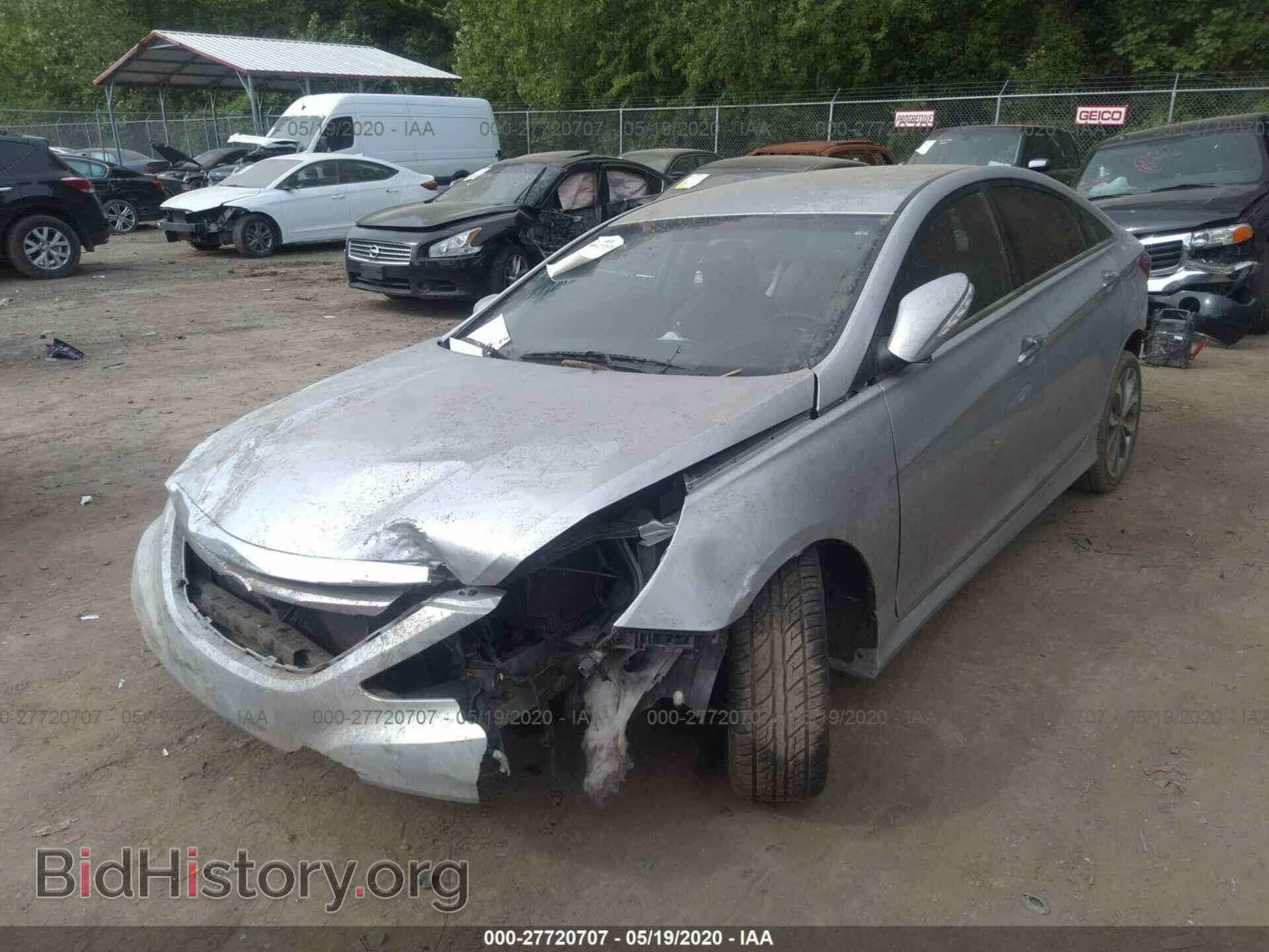 2014 HYUNDAI SONATA - VIN: 5NPEC4AC4EH853685 - Photo 2