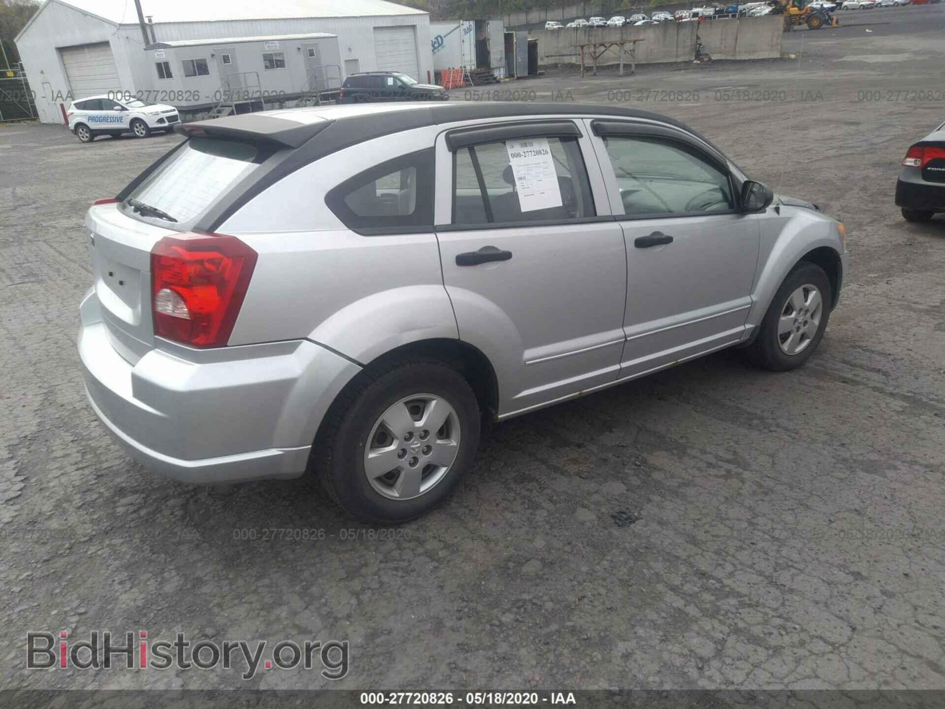 2007 DODGE CALIBER - VIN: 1B3HB28B07D228213 - Фото 4