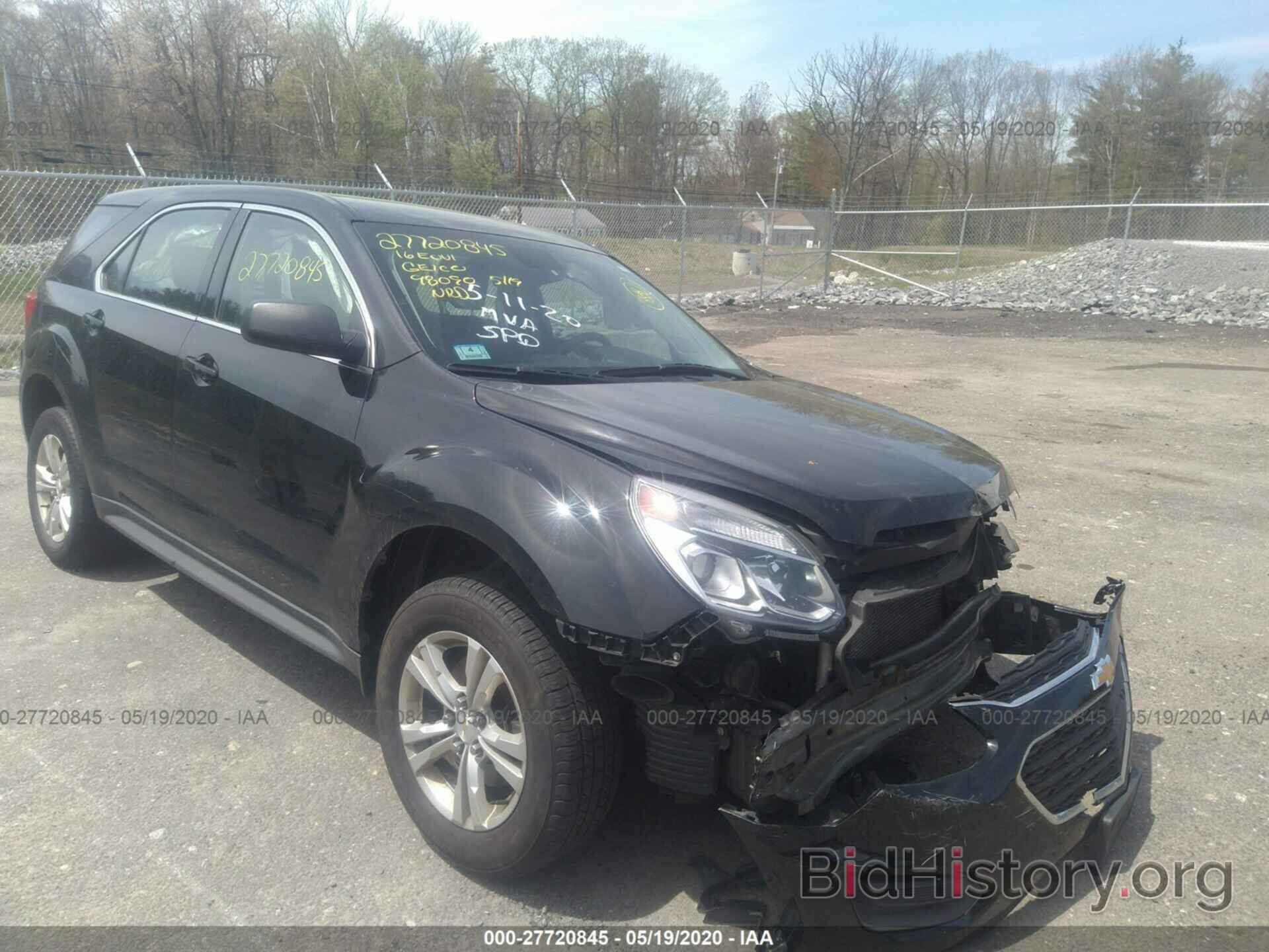 Photo 2GNFLEEK3G6172959 - CHEVROLET EQUINOX 2016