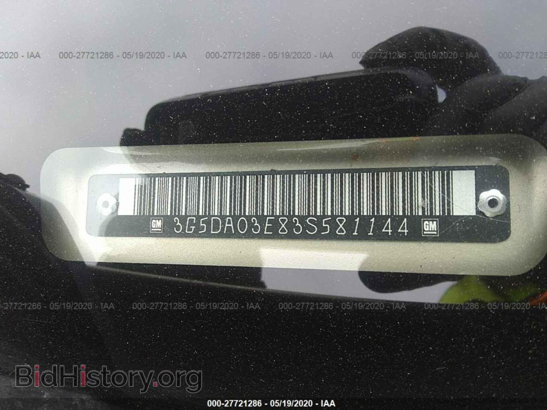 2003 BUICK RENDEZVOUS - VIN: 3G5DA03E83S581144 - Photo 9
