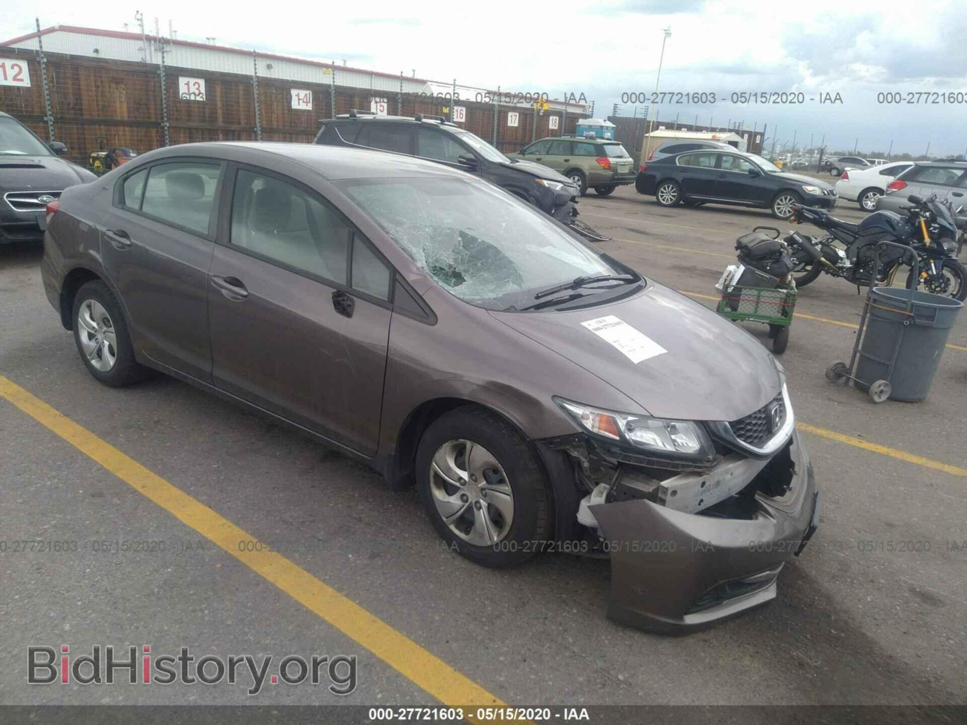 Фотография 19XFB2F53DE291044 - HONDA CIVIC 2013