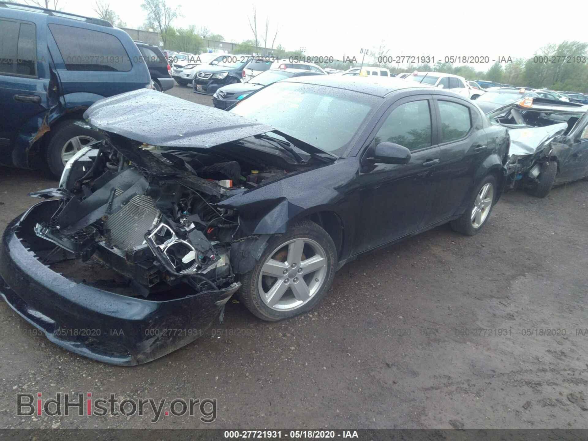 2011 DODGE AVENGER - VIN: 1B3BD1FB1BN584928 - Фото 2