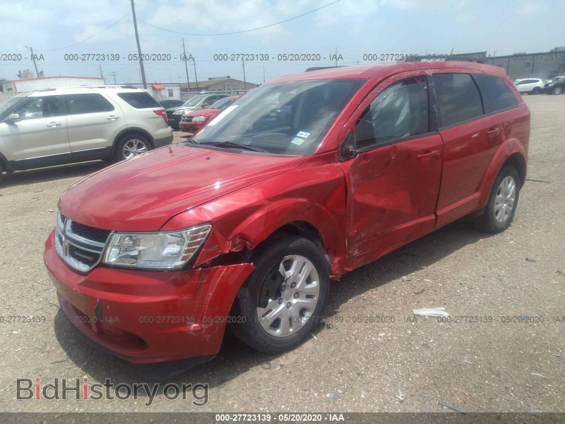 2016 DODGE JOURNEY - VIN: 3C4PDCAB8GT195038 - Фото 2
