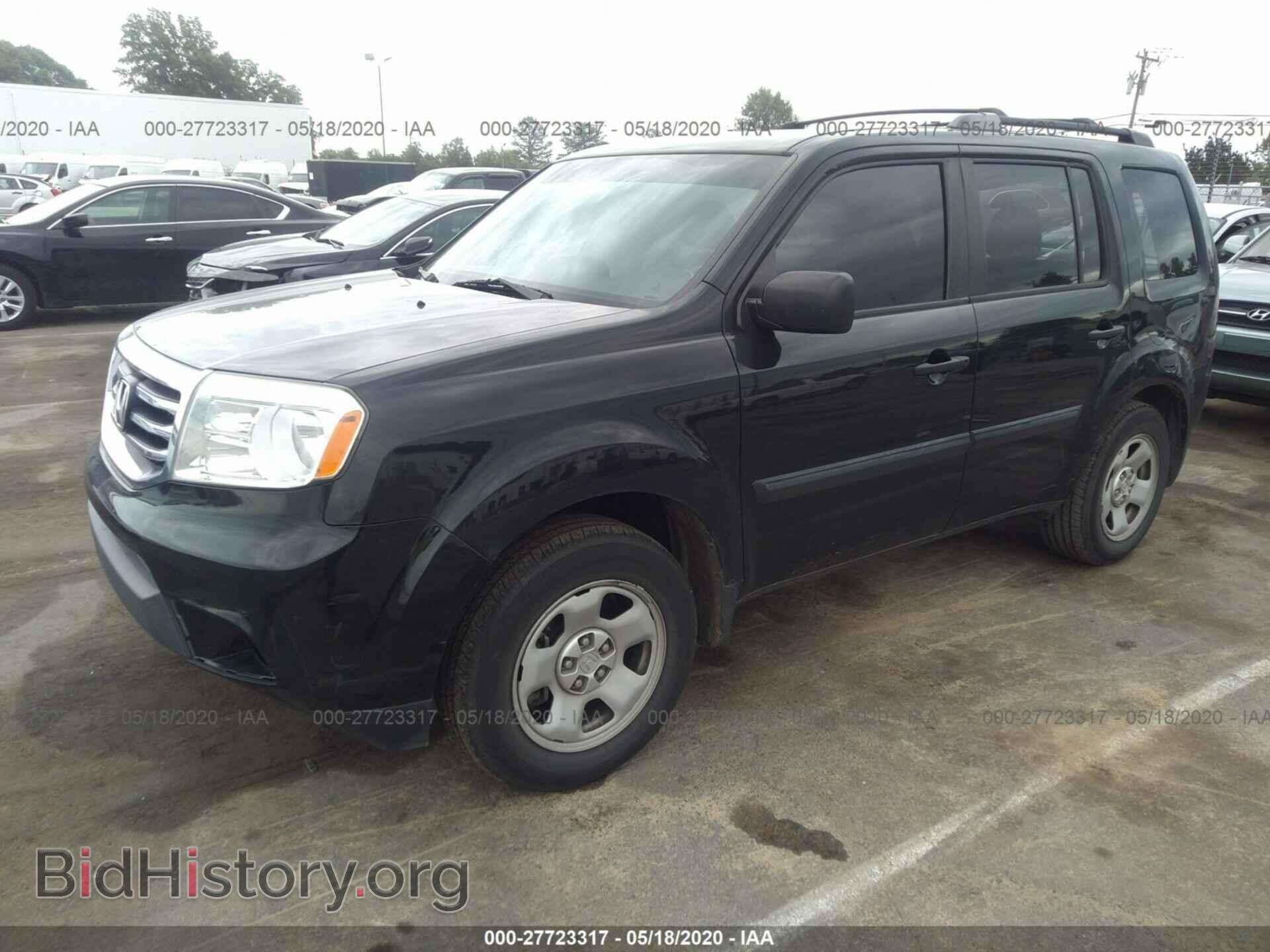 2014 HONDA PILOT - VIN: 5FNYF3H29EB012004 - Photo 2