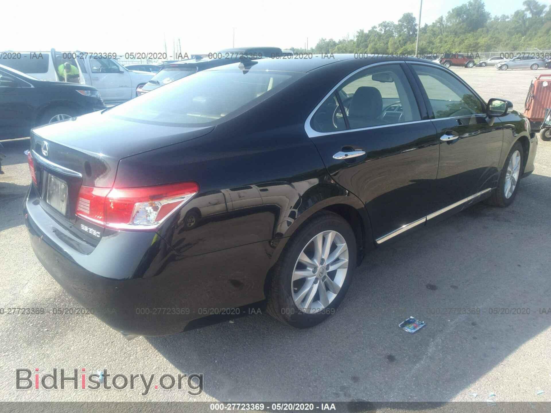 2012 LEXUS ES - VIN: JTHBK1EG5C2498962 - Photo 4
