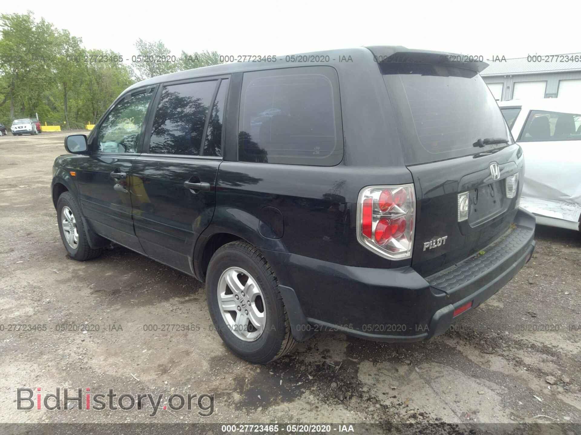 2006 HONDA PILOT - VIN: 5FNYF28166B013193 - Фото 3