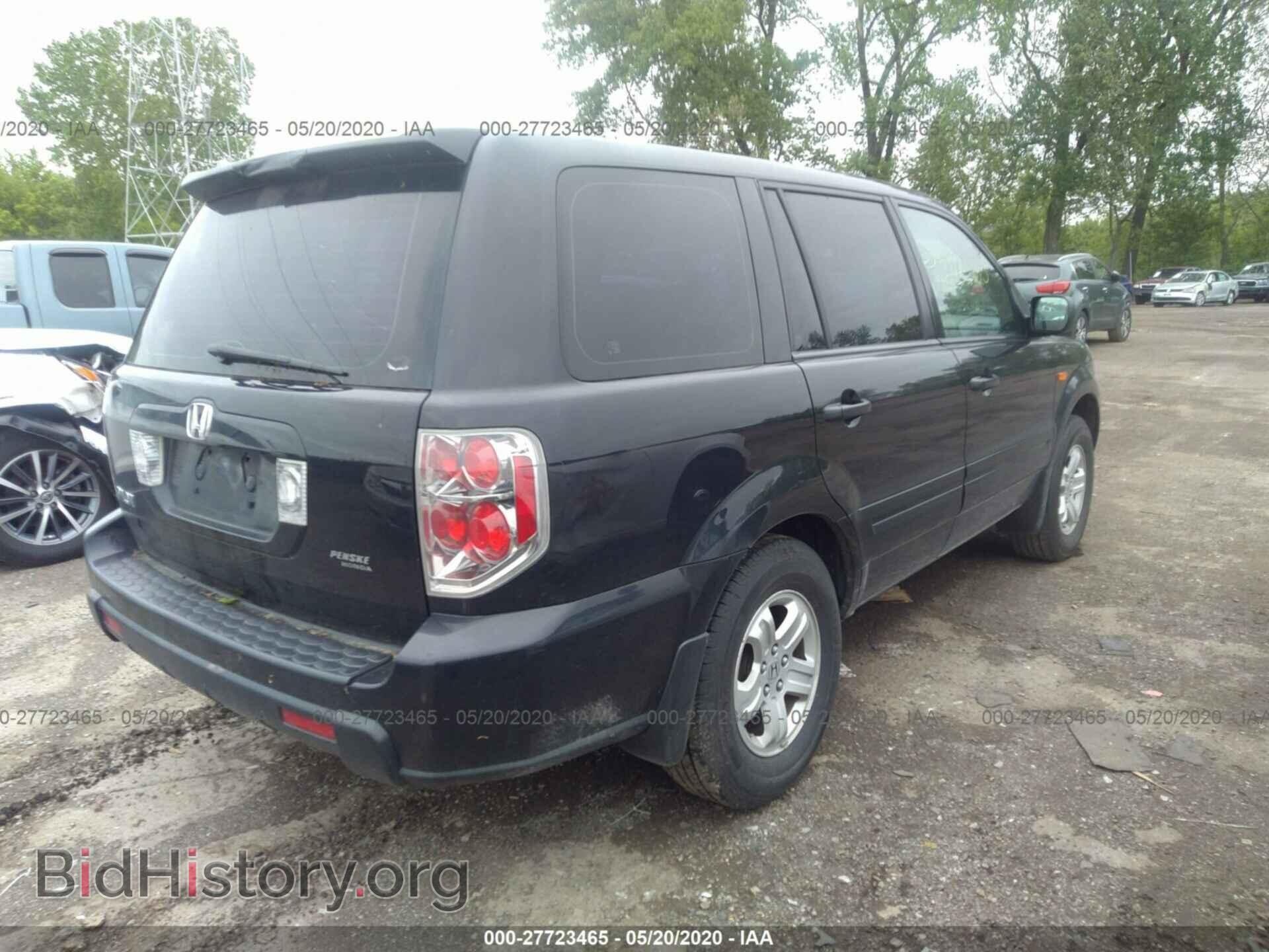 2006 HONDA PILOT - VIN: 5FNYF28166B013193 - Фото 4