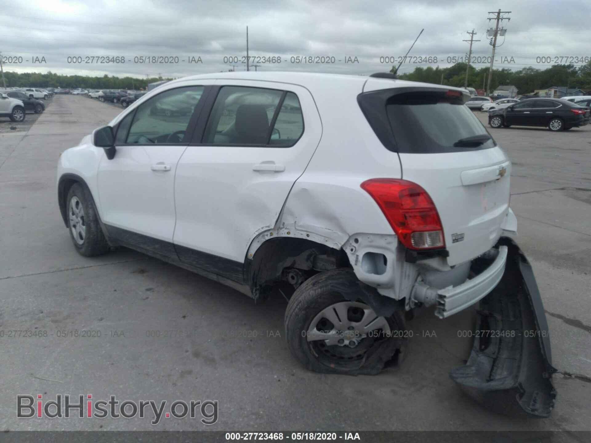 2015 CHEVROLET TRAX - VIN: KL7CJKSB4FB195504 - Фото 3