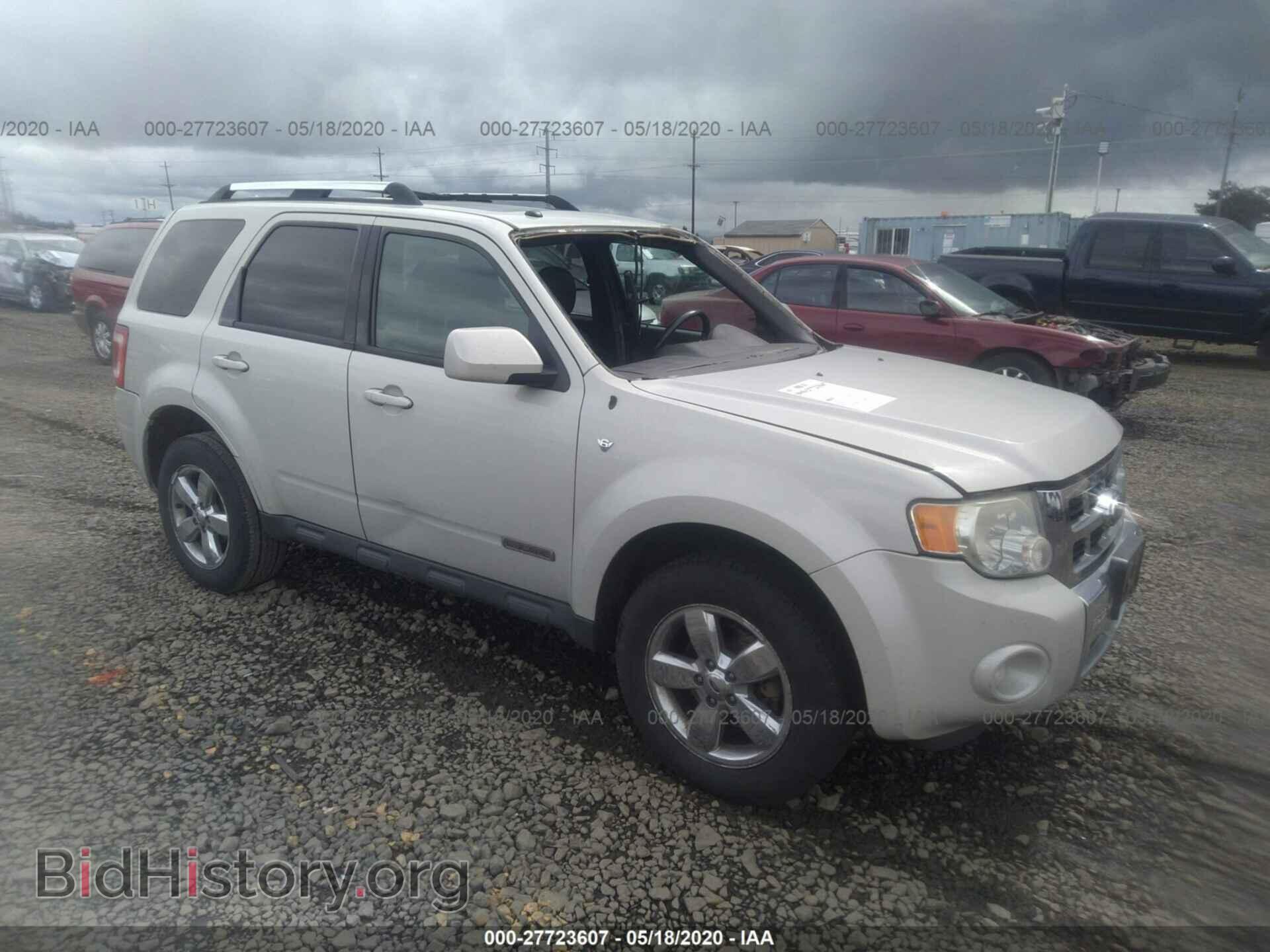 Photo 1FMCU94118KE21021 - FORD ESCAPE 2008