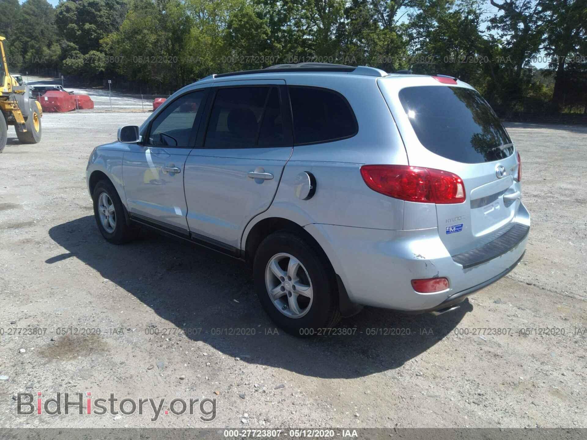 2007 HYUNDAI SANTA FE - VIN: 5NMSG13D27H061482 - Фото 3