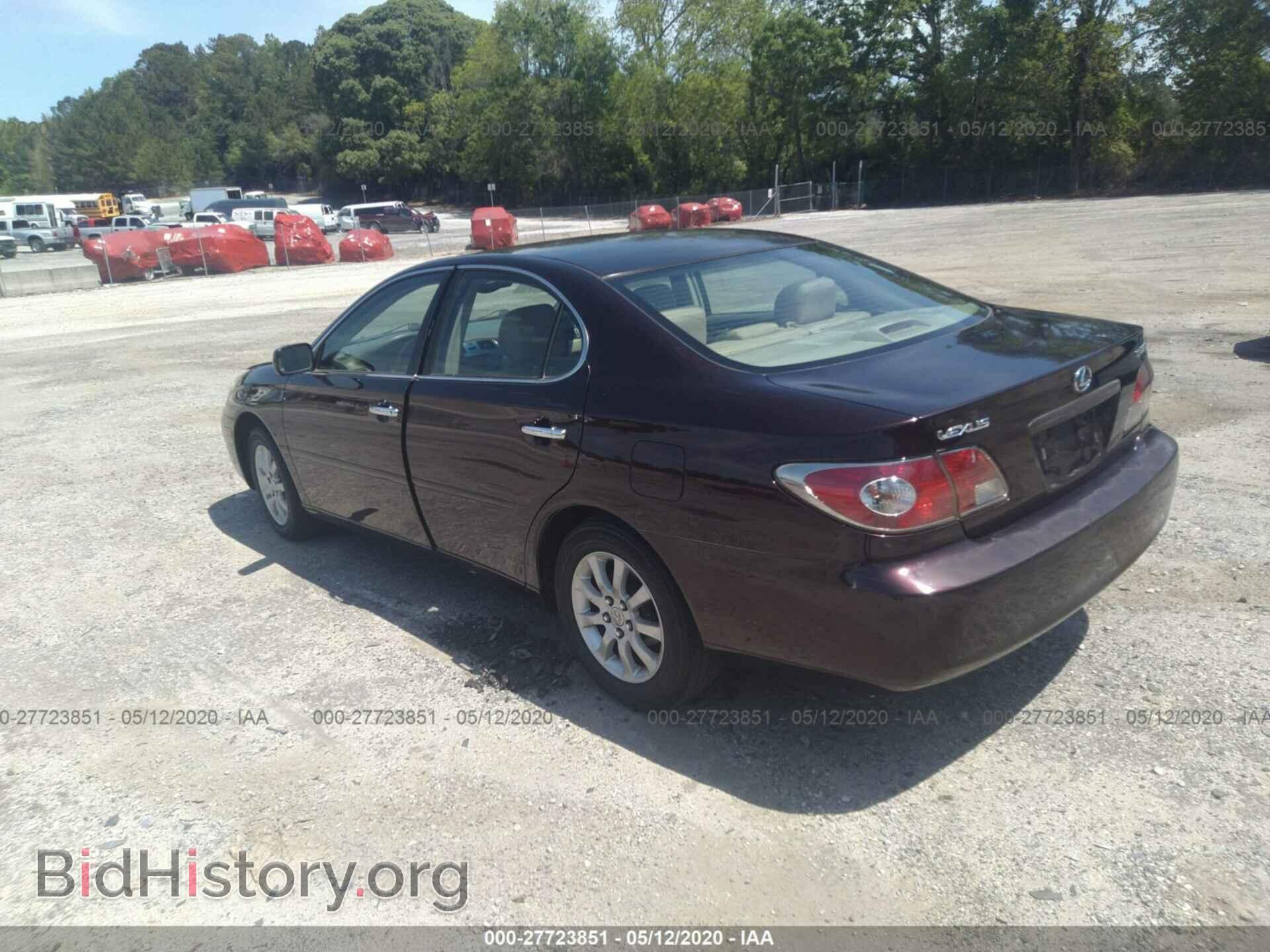2002 LEXUS ES - VIN: JTHBF30G720068268 - Photo 3