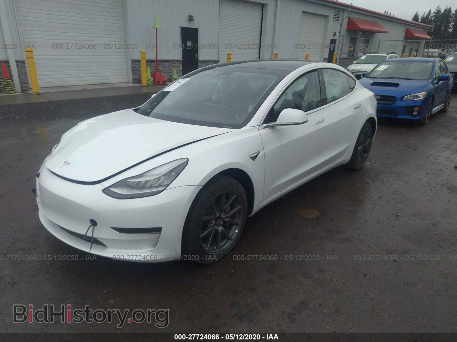 2019 TESLA MODEL 3 - VIN: 5YJ3E1EA6KF485853 - Фото 2