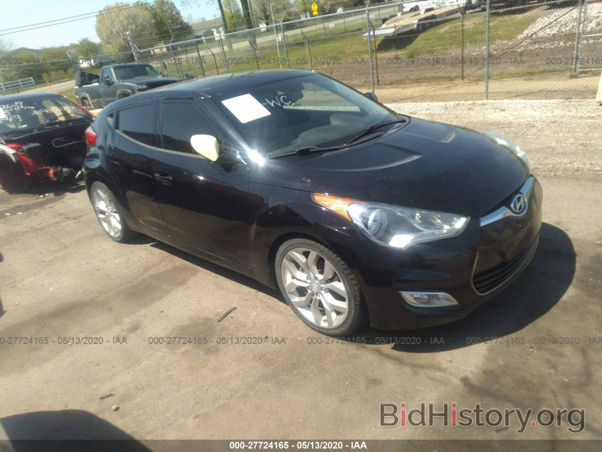 Photo KMHTC6AD5CU029480 - HYUNDAI VELOSTER 2012