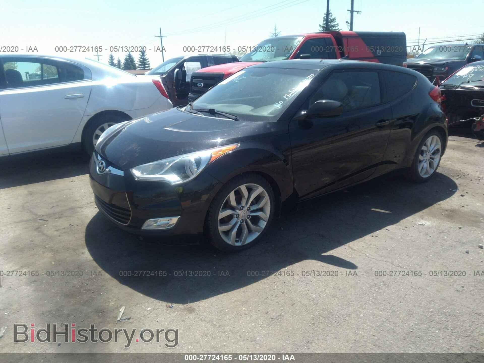 2012 HYUNDAI VELOSTER - VIN: KMHTC6AD5CU029480 - Фото 2