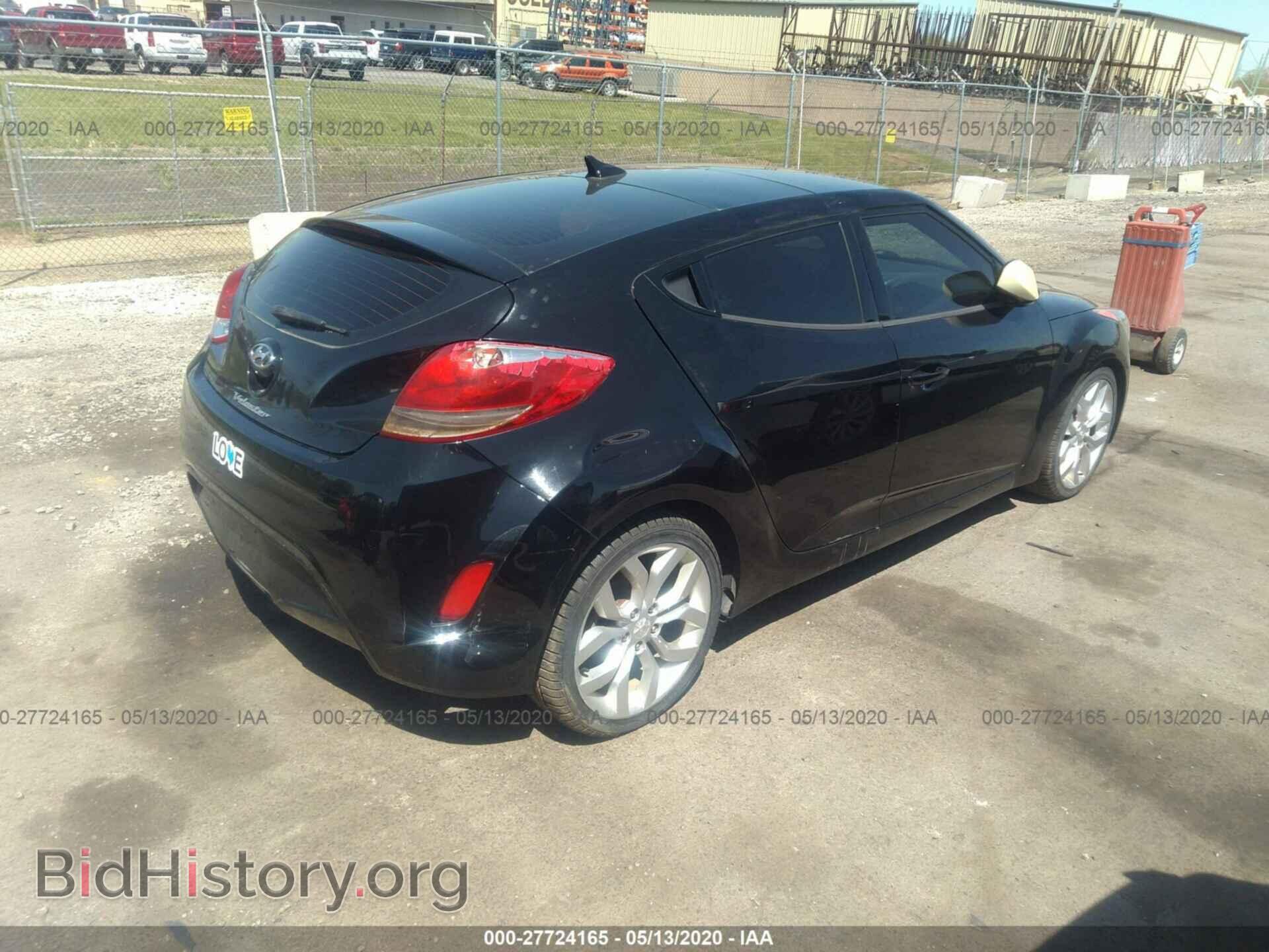 2012 HYUNDAI VELOSTER - VIN: KMHTC6AD5CU029480 - Фото 4
