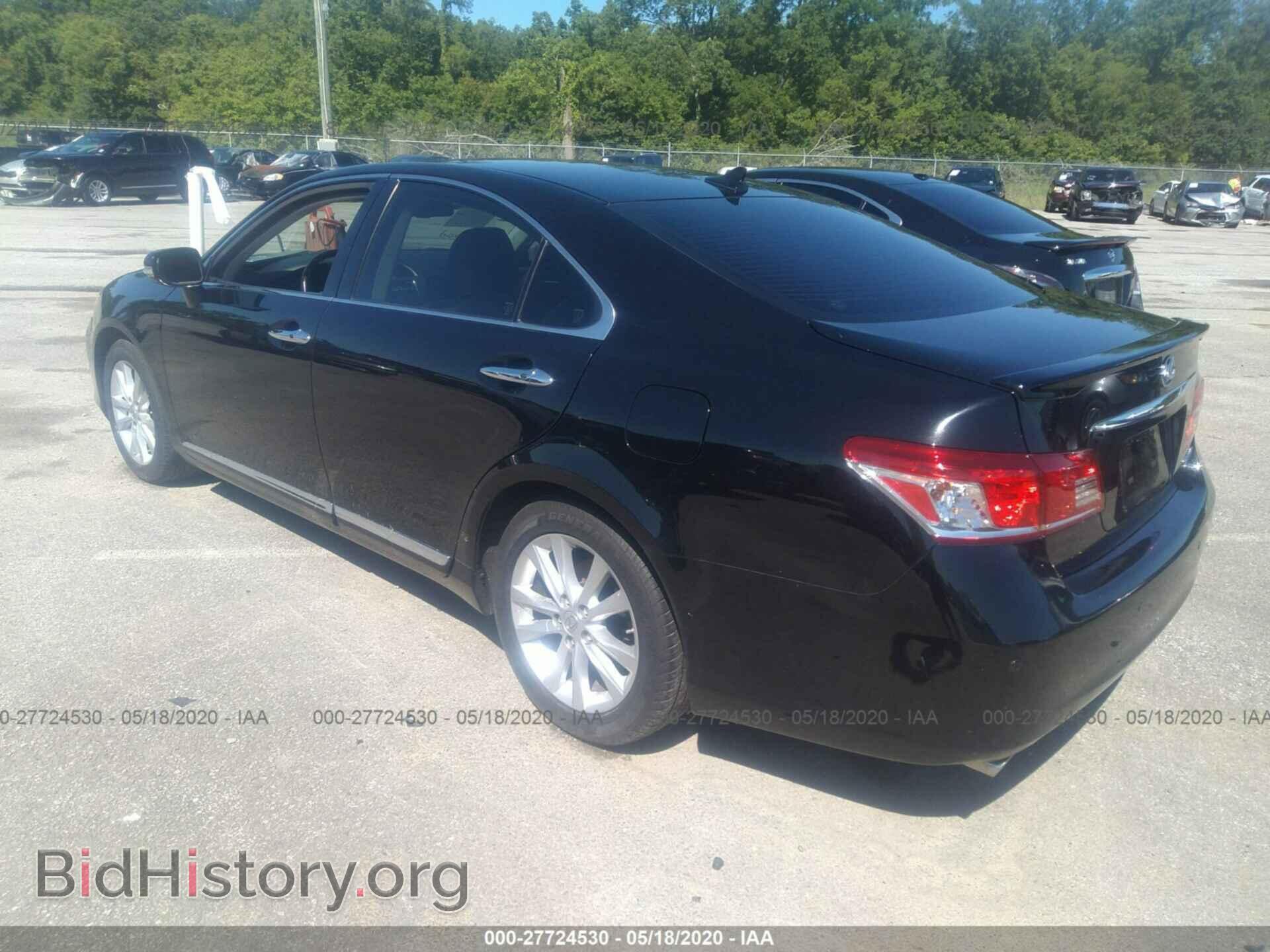 2011 LEXUS ES 350 - VIN: JTHBK1EG0B2459663 - Фото 3