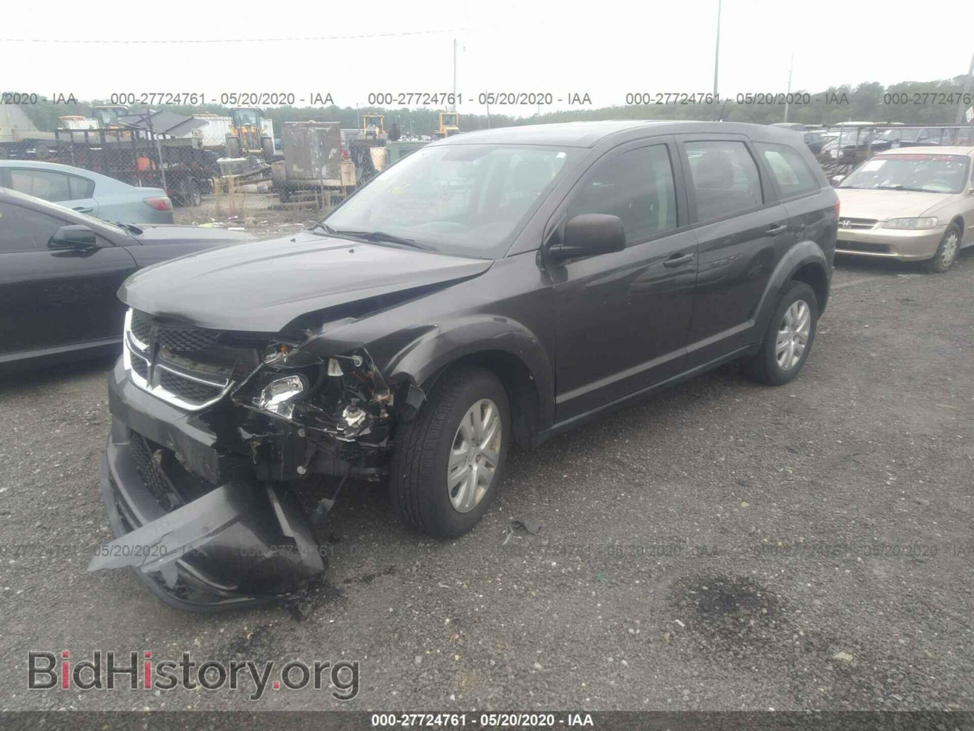 2014 DODGE JOURNEY - VIN: 3C4PDCAB2ET226412 - Фото 2