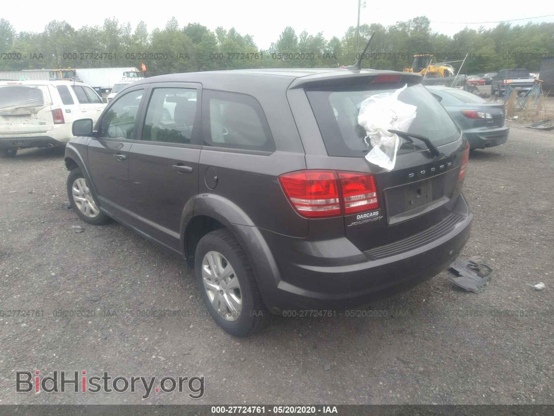 2014 DODGE JOURNEY - VIN: 3C4PDCAB2ET226412 - Фото 3