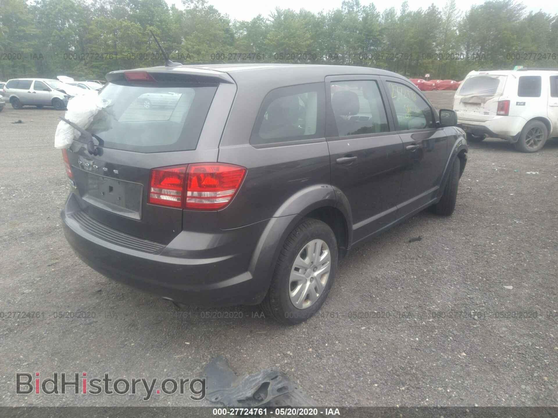 2014 DODGE JOURNEY - VIN: 3C4PDCAB2ET226412 - Фото 4
