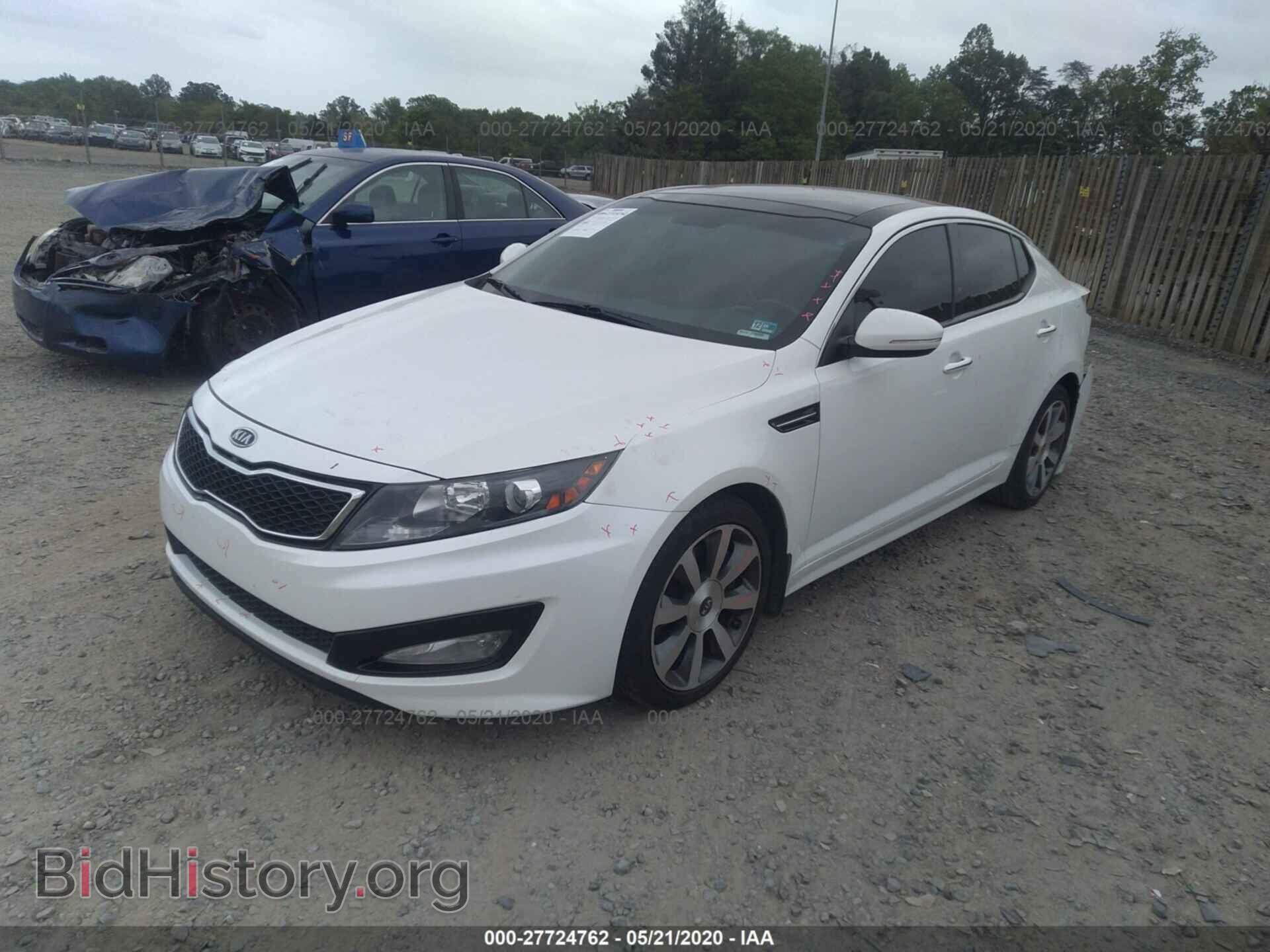 2012 KIA Optima - VIN: 5XXGR4A61CG018850 - Фото 2