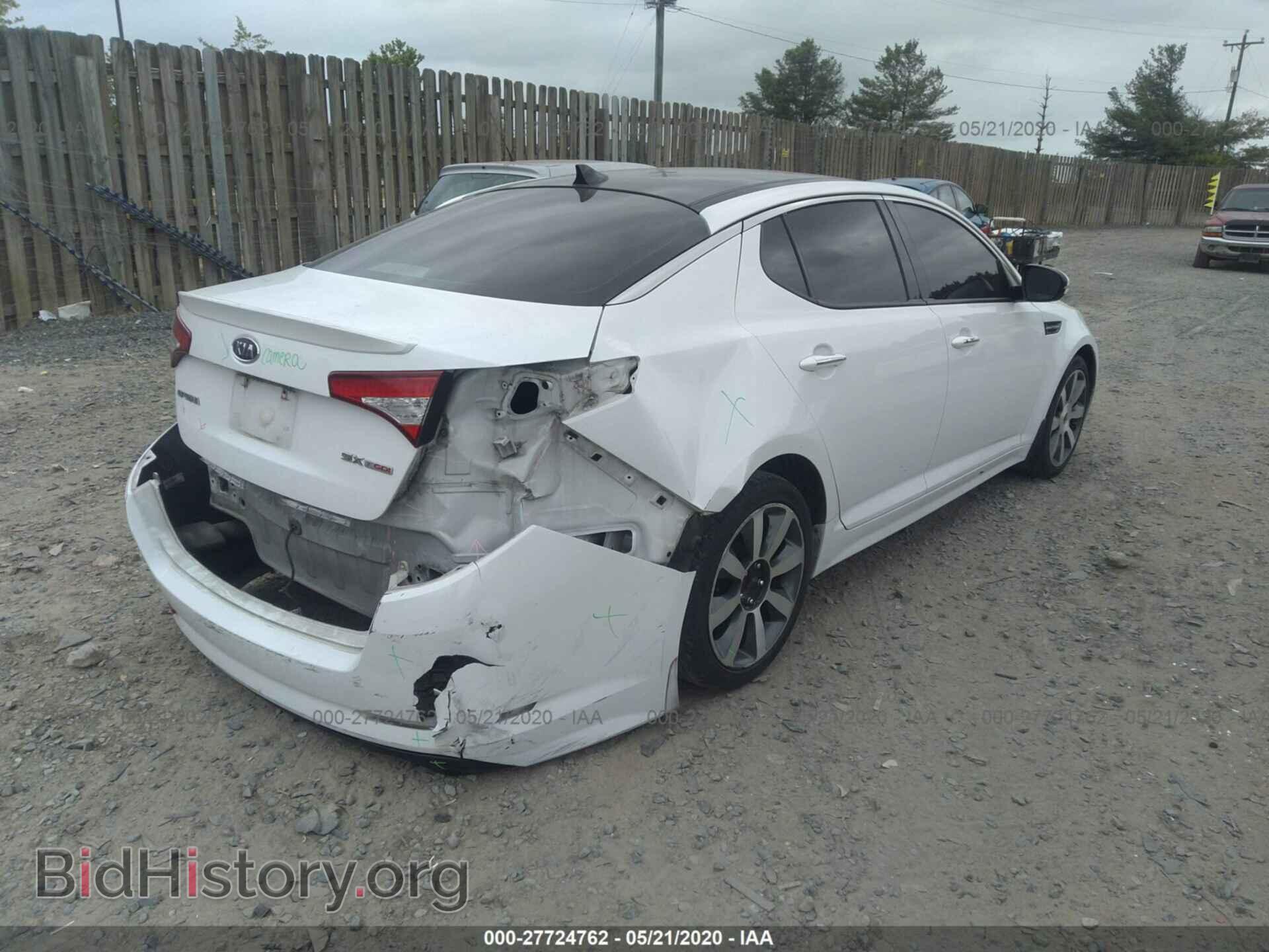 2012 KIA Optima - VIN: 5XXGR4A61CG018850 - Фото 4