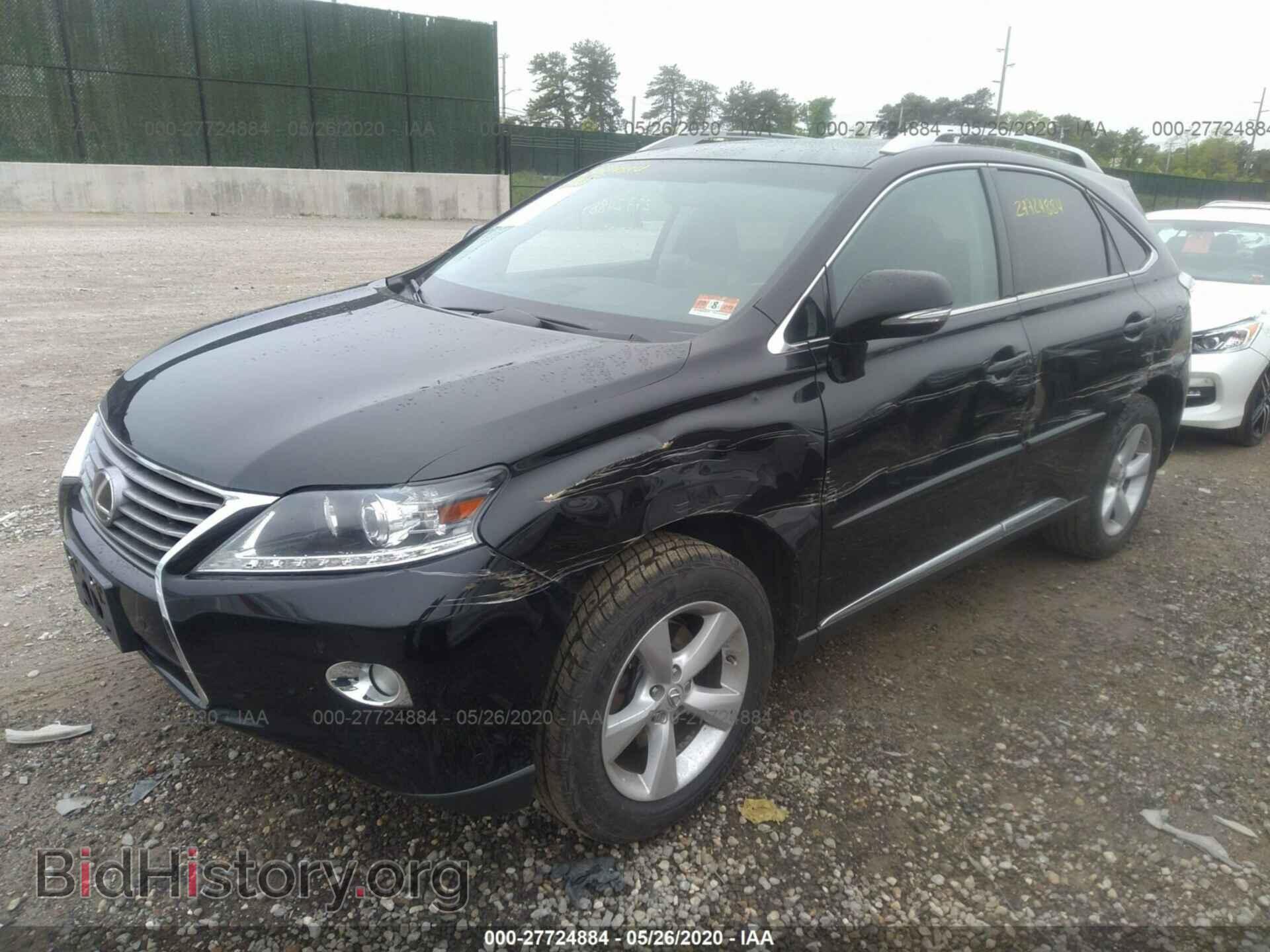2013 LEXUS RX 350 - VIN: 2T2BK1BA4DC224622 - Фото 2