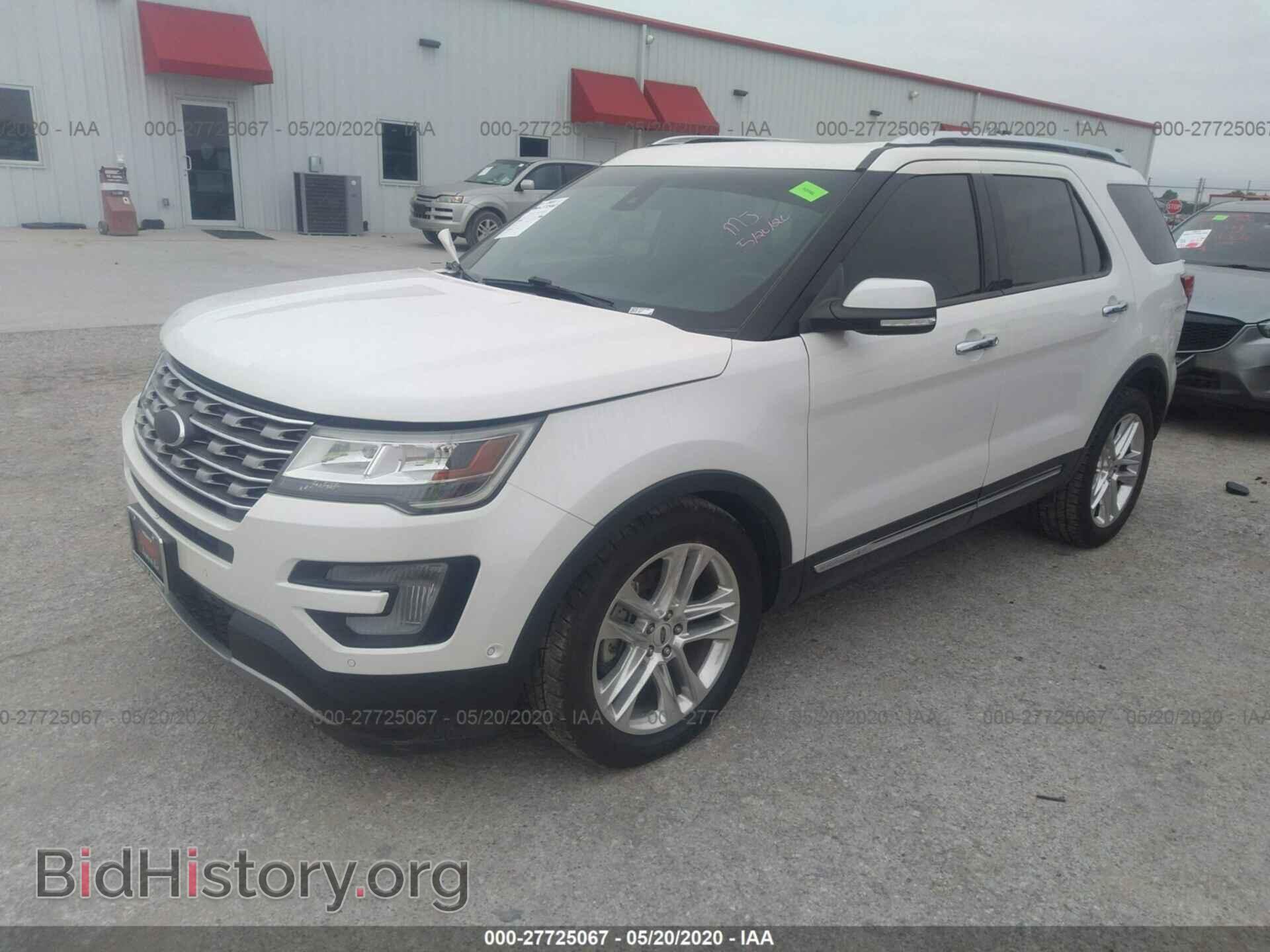 2016 FORD EXPLORER - VIN: 1FM5K7F83GGD01266 - Photo 2