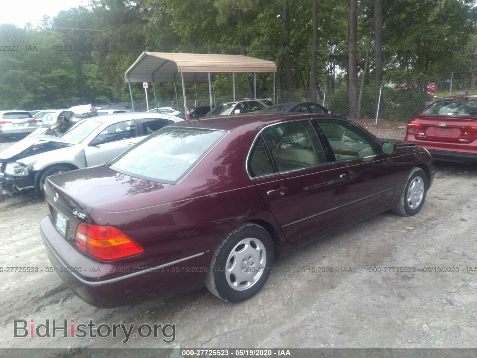 2001 LEXUS LS - VIN: JTHBN30F610042978 - Фото 4