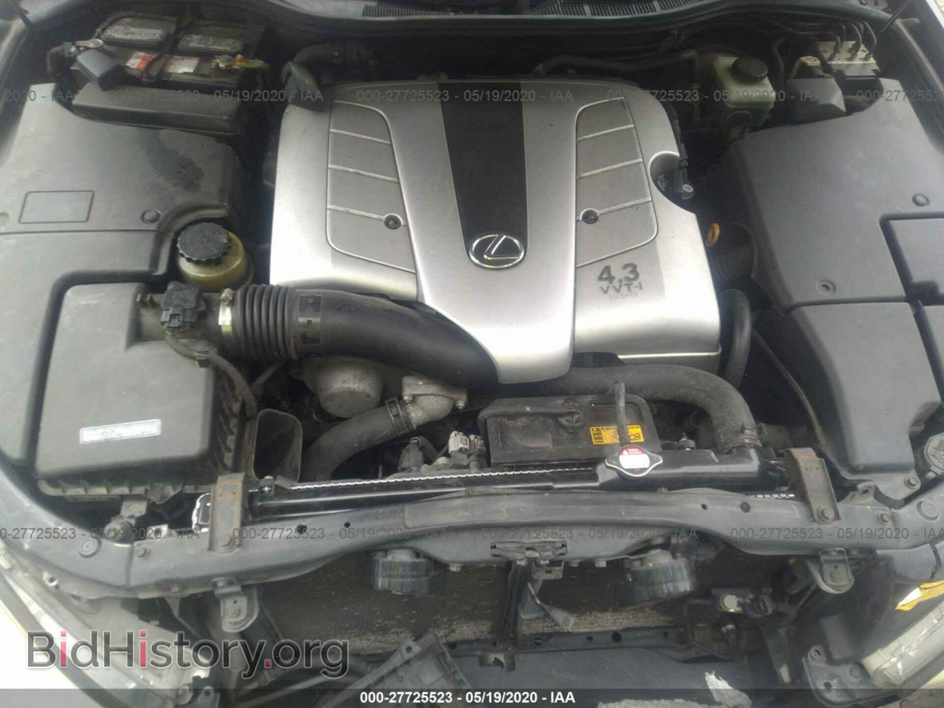 2001 LEXUS LS - VIN: JTHBN30F610042978 - Фото 10
