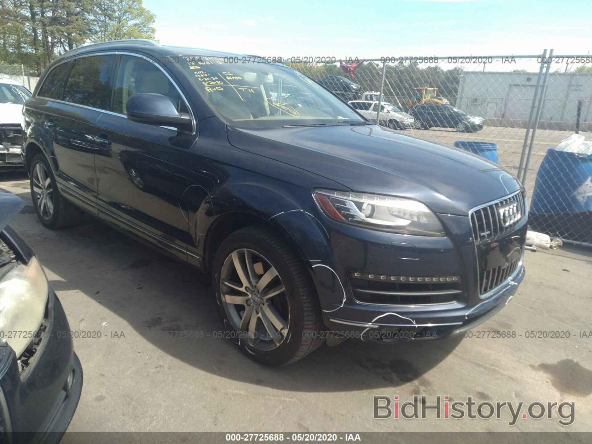 Photo WA1LGAFEXDD007726 - AUDI Q7 2013