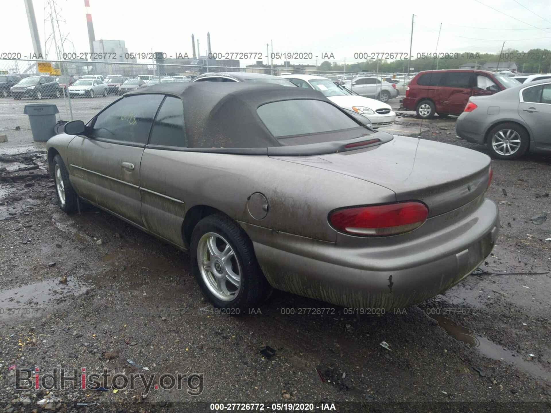 1998 CHRYSLER SEBRING - VIN: 3C3EL55H5WT291507 - Фото 3
