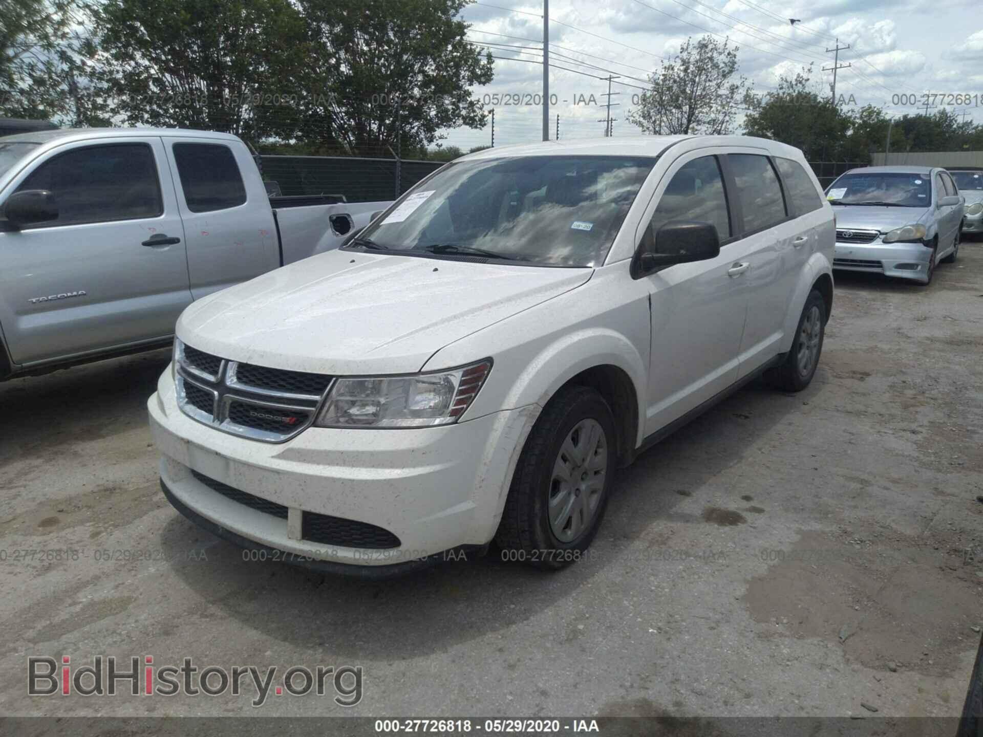 2013 DODGE JOURNEY - VIN: 3C4PDCAB4DT715909 - Фото 2