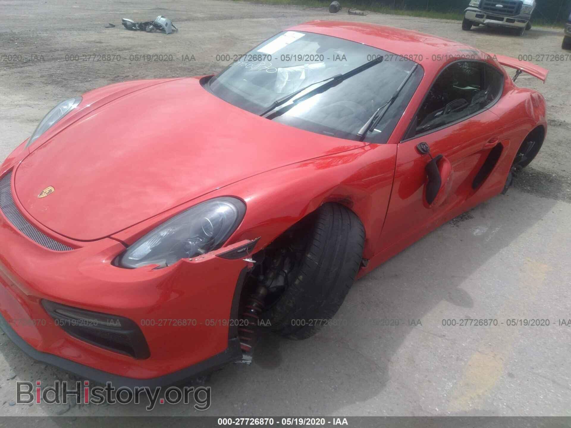 2016 PORSCHE CAYMAN - VIN: WP0AC2A89GK191976 - Фото 6