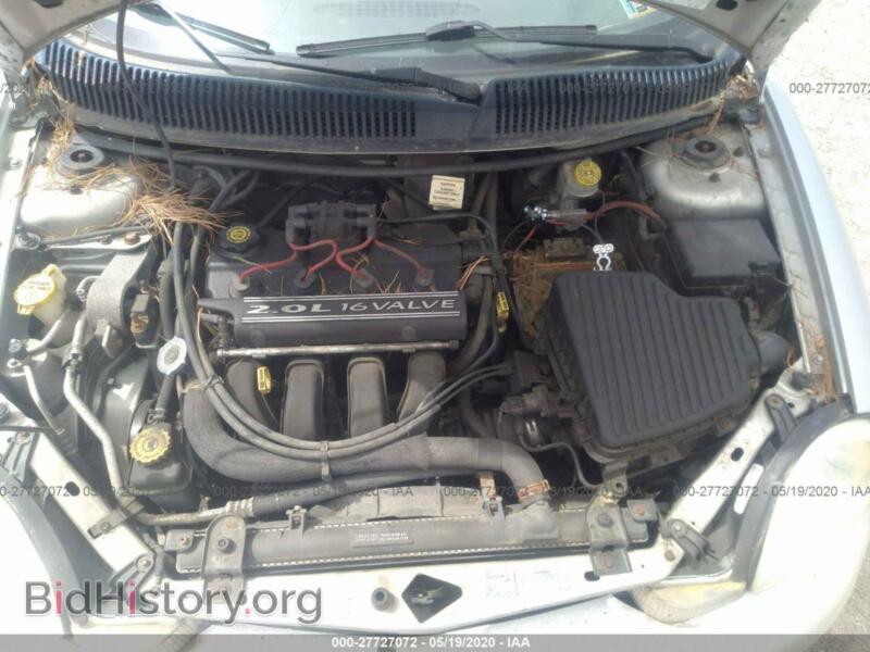 2000 Dodge NEON (VIN 1B3ES46C1YD781562) — фото 10 из 11