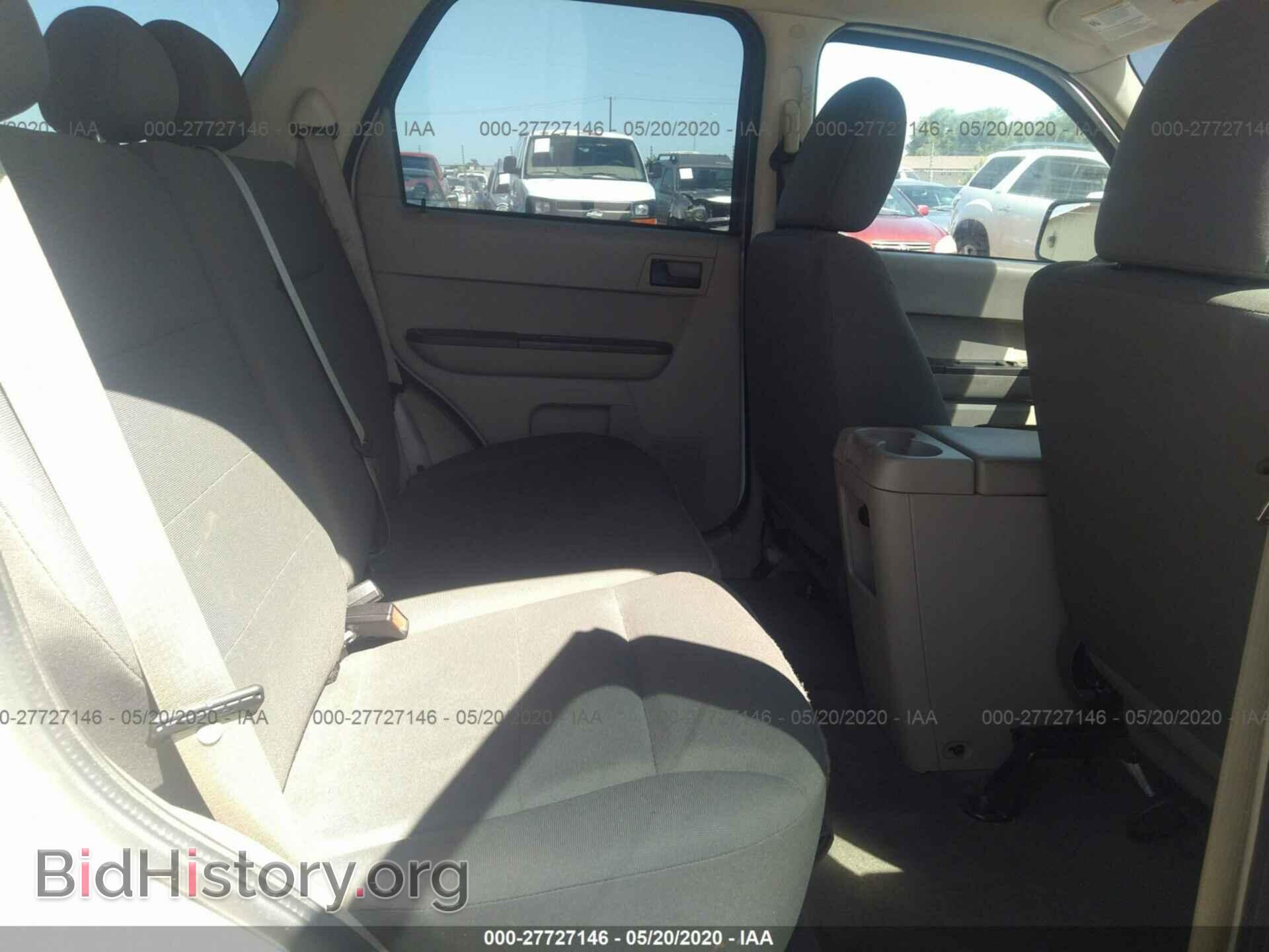 2009 FORD ESCAPE - VIN: 1FMCU02729KA75534 - Фото 8