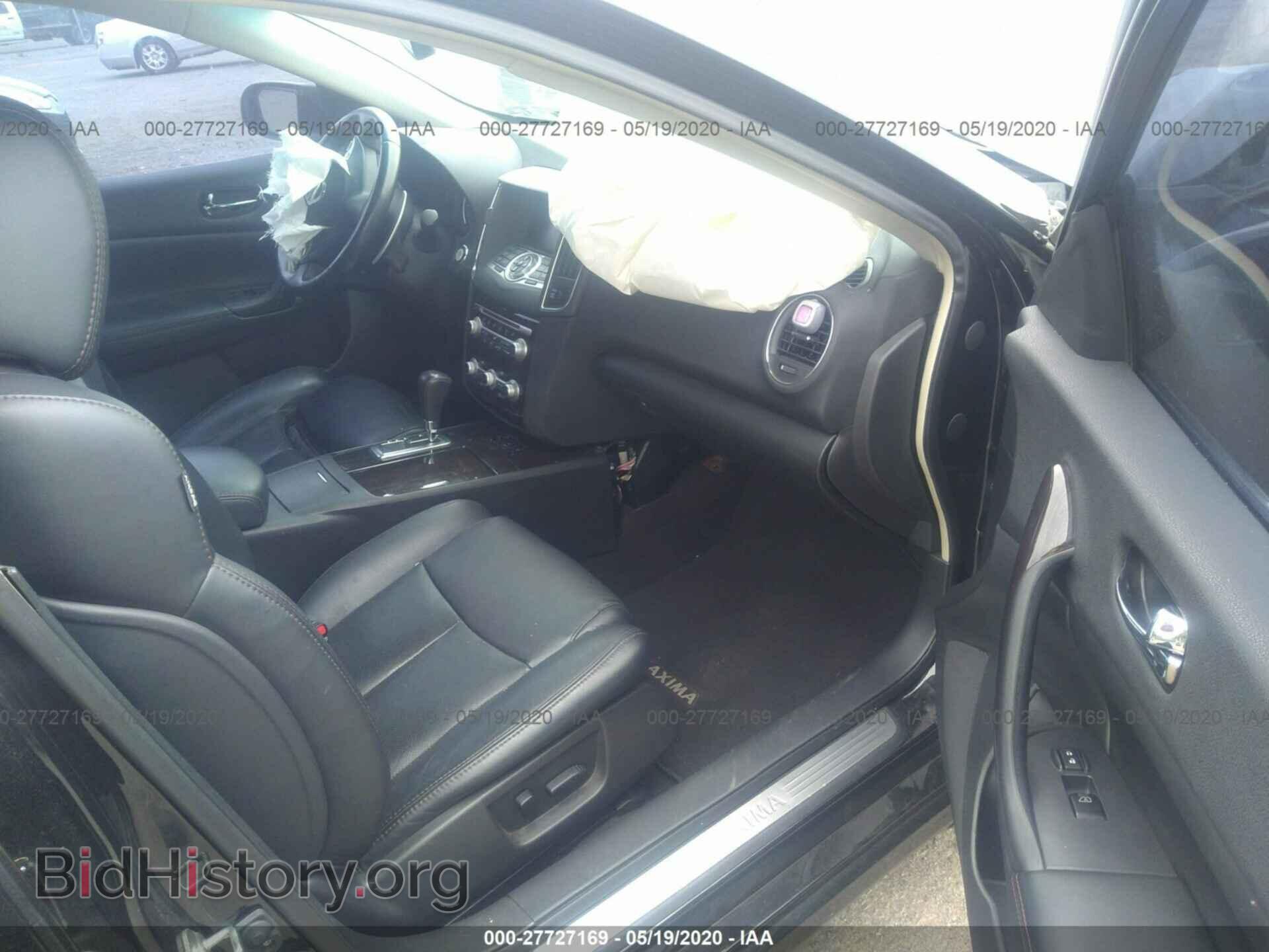 2012 NISSAN MAXIMA - VIN: 1N4AA5AP4CC856162 - Фото 5