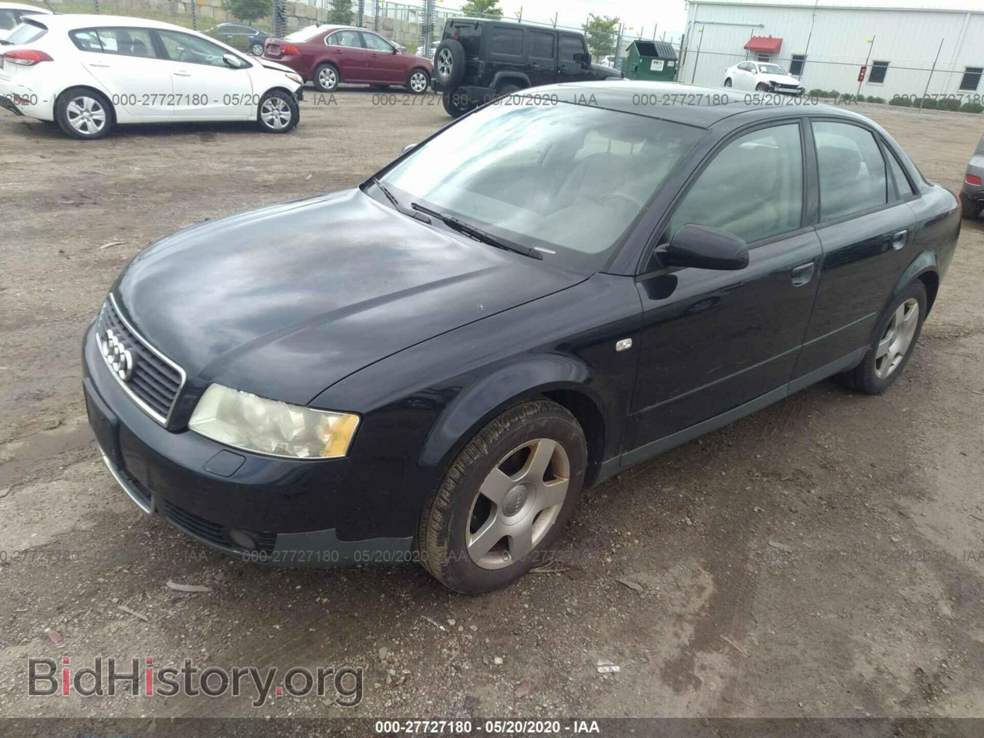 2002 AUDI A4 - VIN: WAULC68E82A314335 - Фото 2