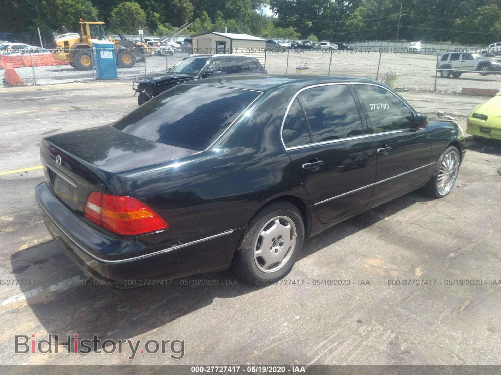 2002 LEXUS LS - VIN: JTHBN30F420056833 - Фото 4