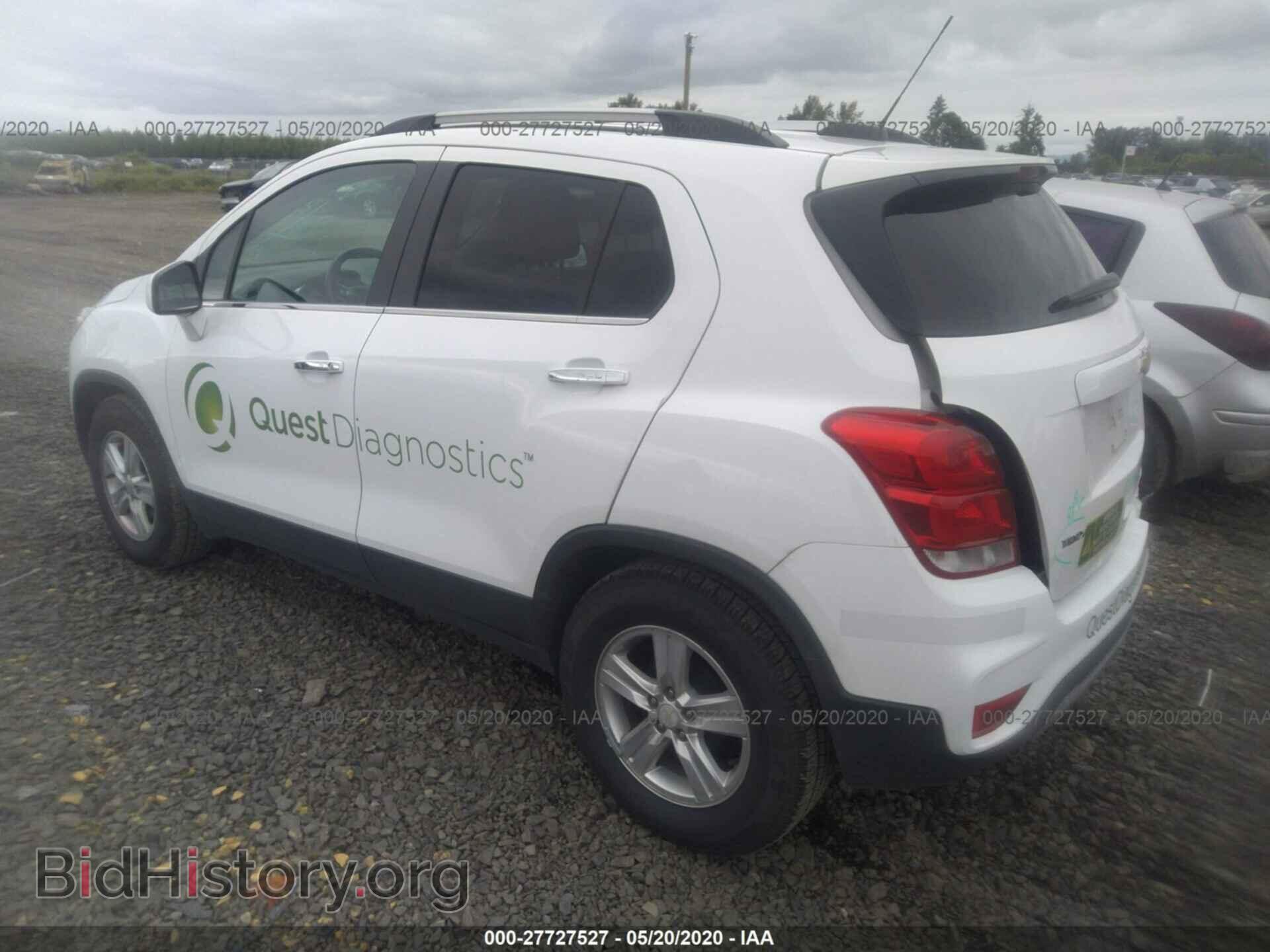 2017 CHEVROLET TRAX - VIN: 3GNCJLSB7HL279737 - Фото 3