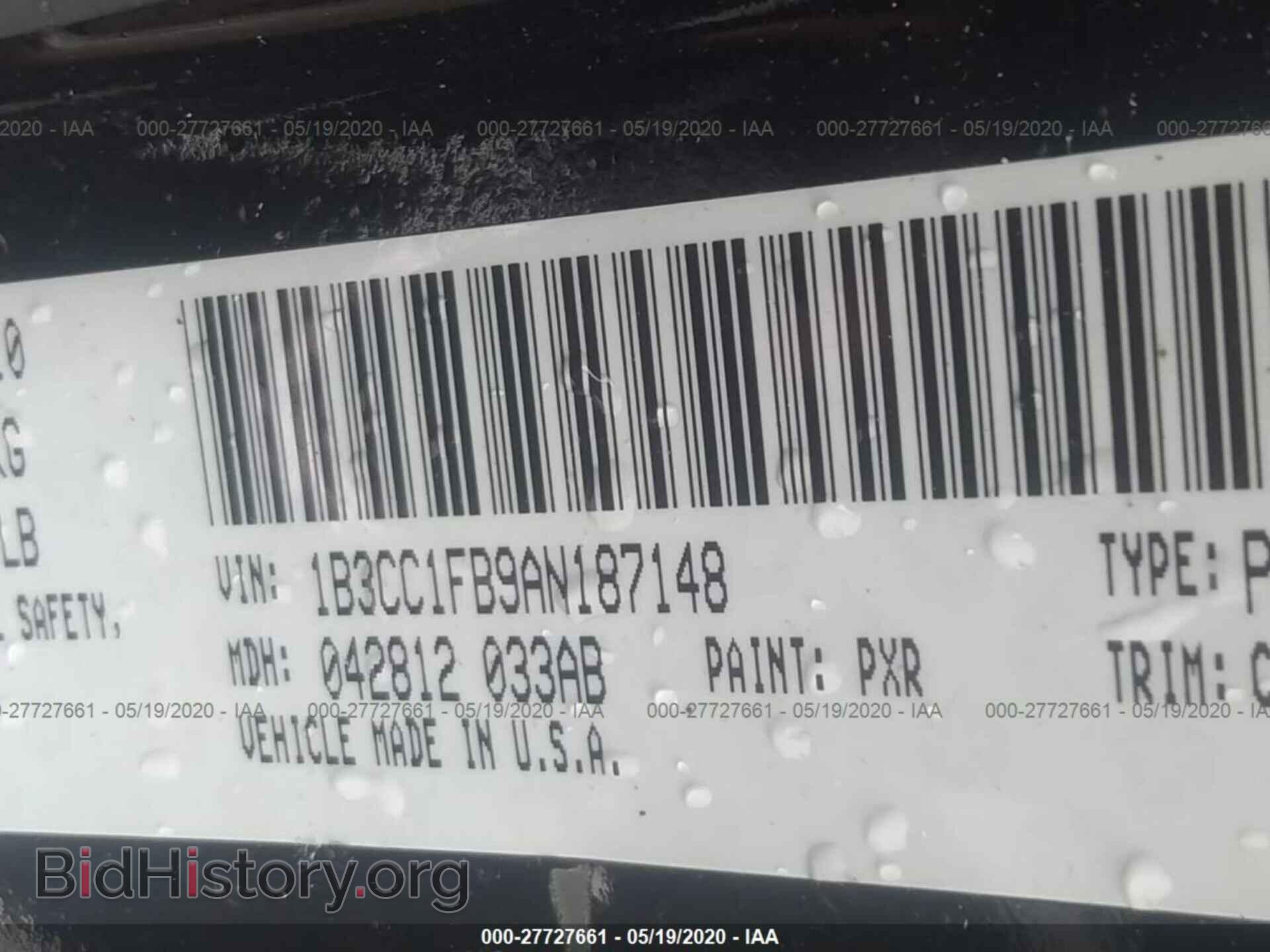 2010 DODGE AVENGER - VIN: 1B3CC1FB9AN187148 - Photo 9