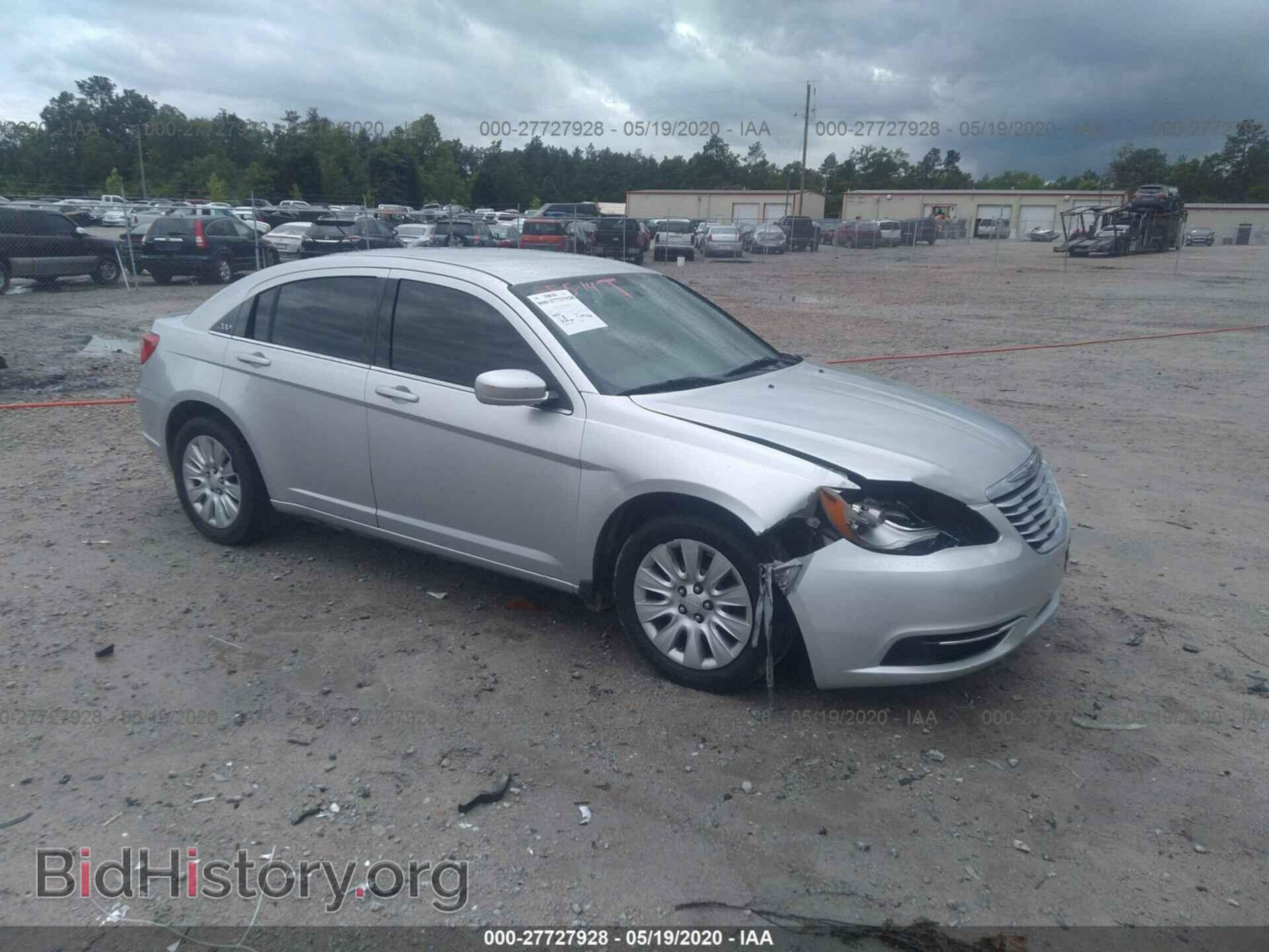 Фотография 1C3CCBAB8CN100794 - CHRYSLER 200 2012