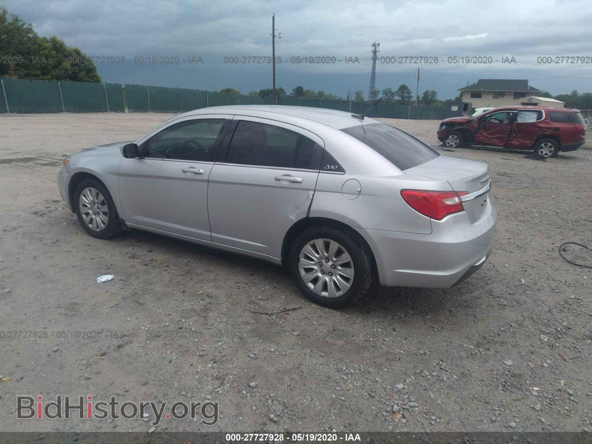2012 CHRYSLER 200 - VIN: 1C3CCBAB8CN100794 - Фото 3