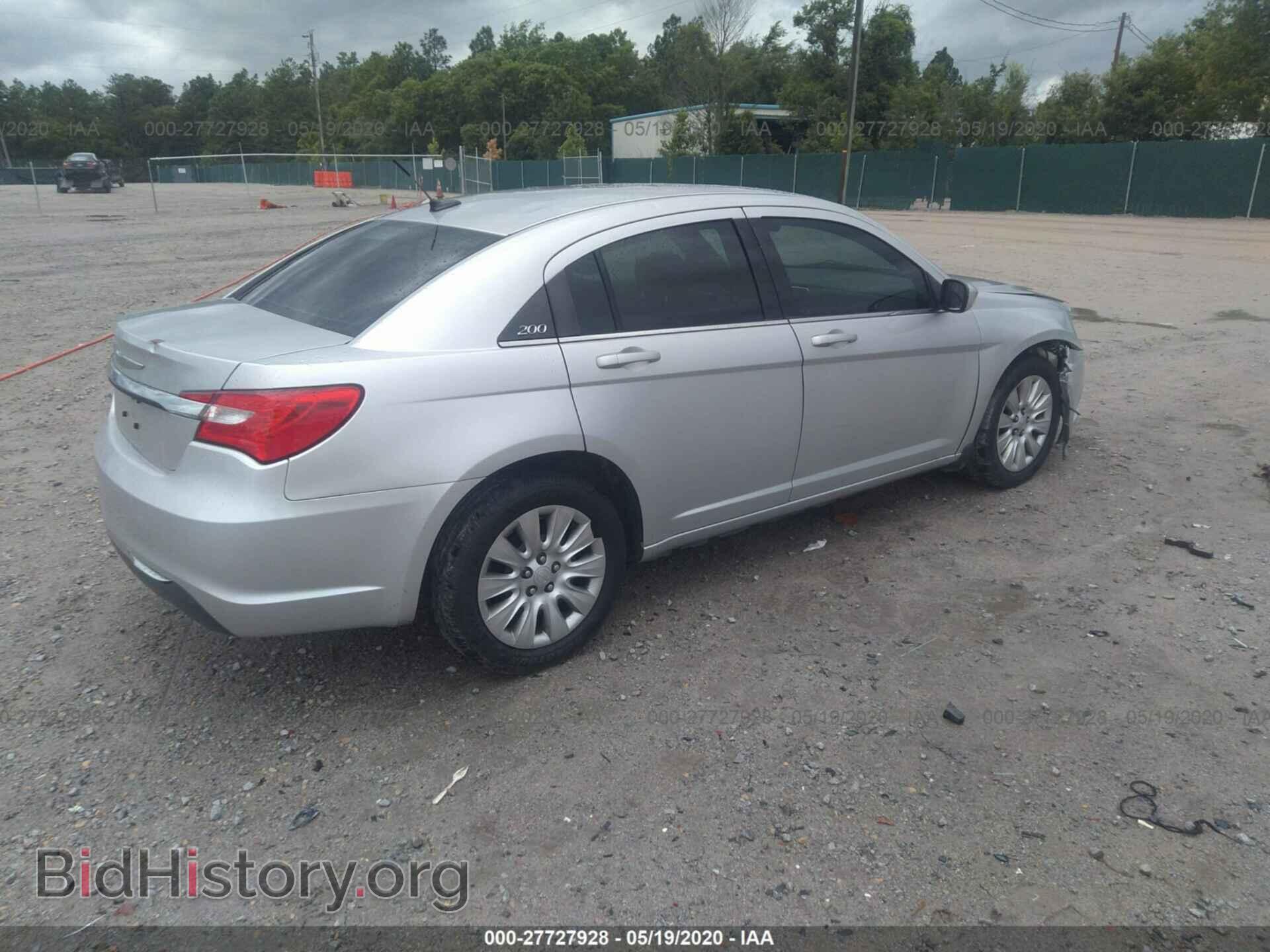 2012 CHRYSLER 200 - VIN: 1C3CCBAB8CN100794 - Фото 4
