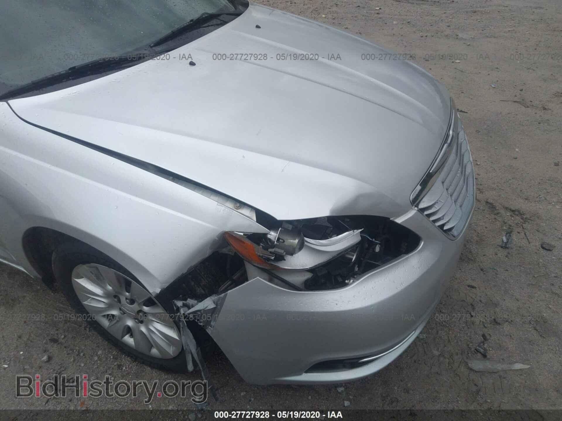 2012 CHRYSLER 200 - VIN: 1C3CCBAB8CN100794 - Фото 6