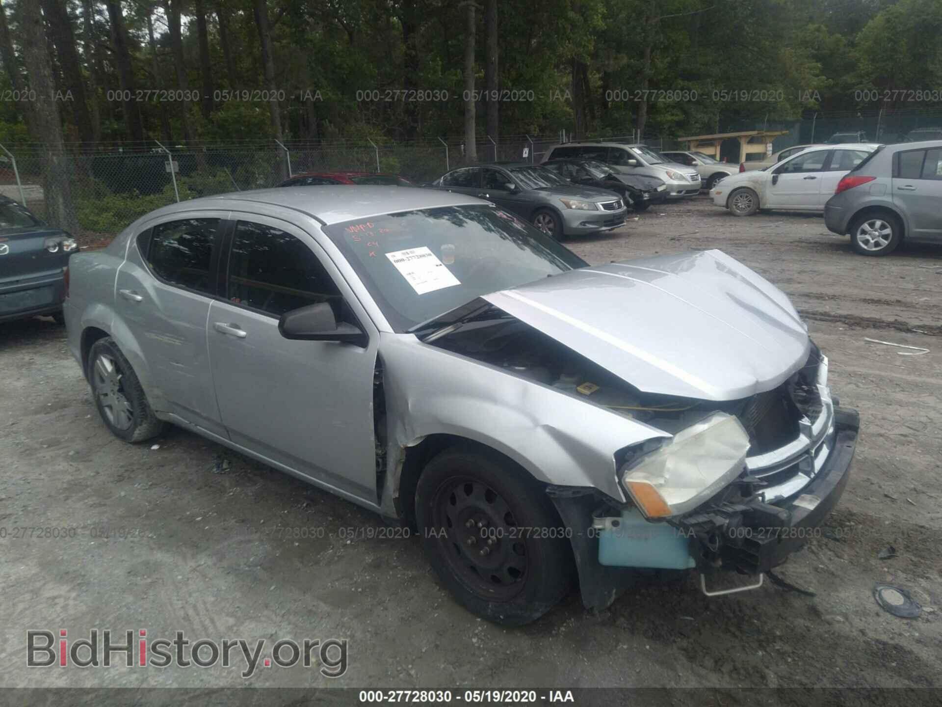 Фотография 1B3BD4FB8BN566136 - DODGE AVENGER 2011