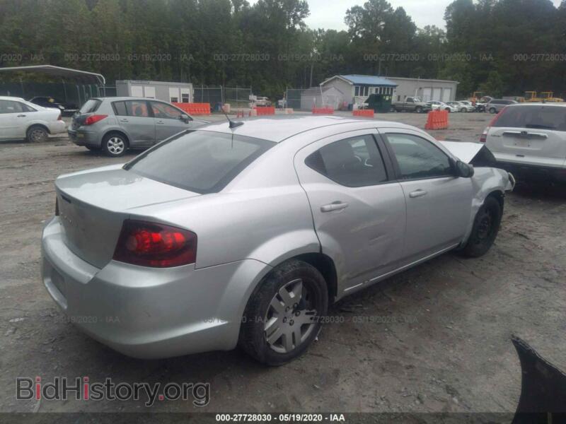 2011 Dodge AVENGER (VIN 1B3BD4FB8BN566136) — фото 4 из 10