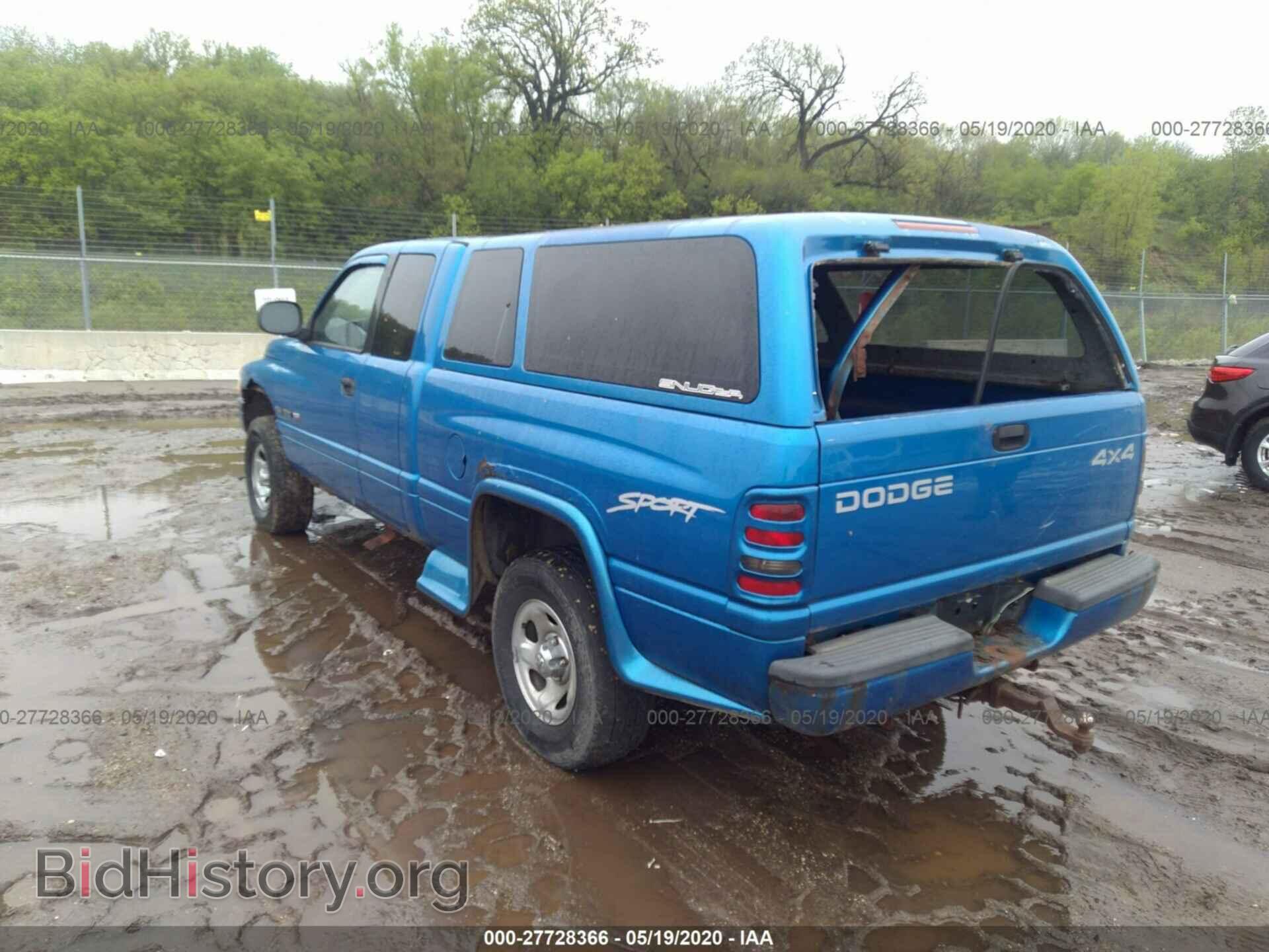 1998 DODGE RAM 1500 - VIN: 1B7HF13Z7WJ143435 - Фото 3